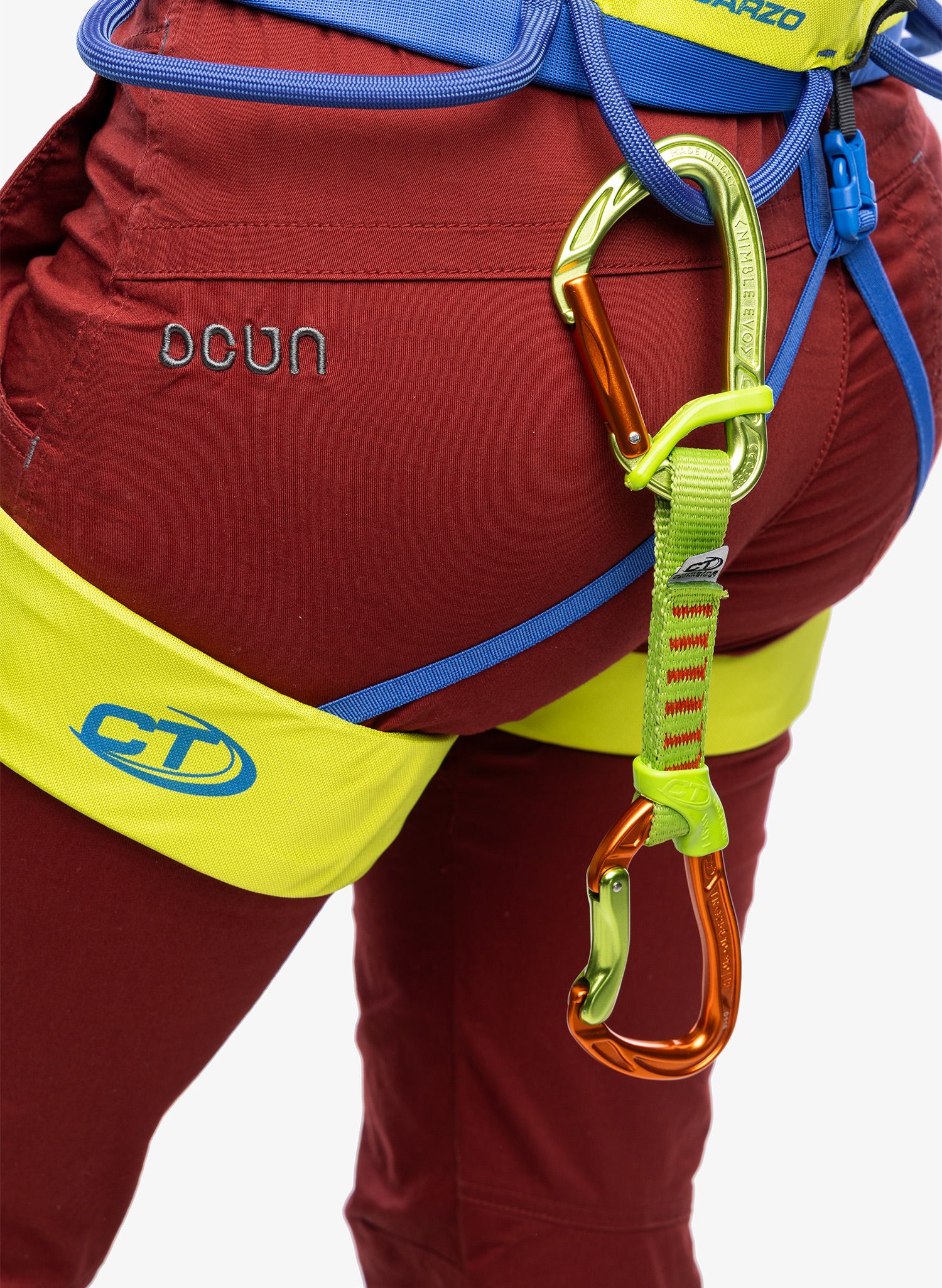 Катерачна седалка Climbing Technology Quarzo - green/blue