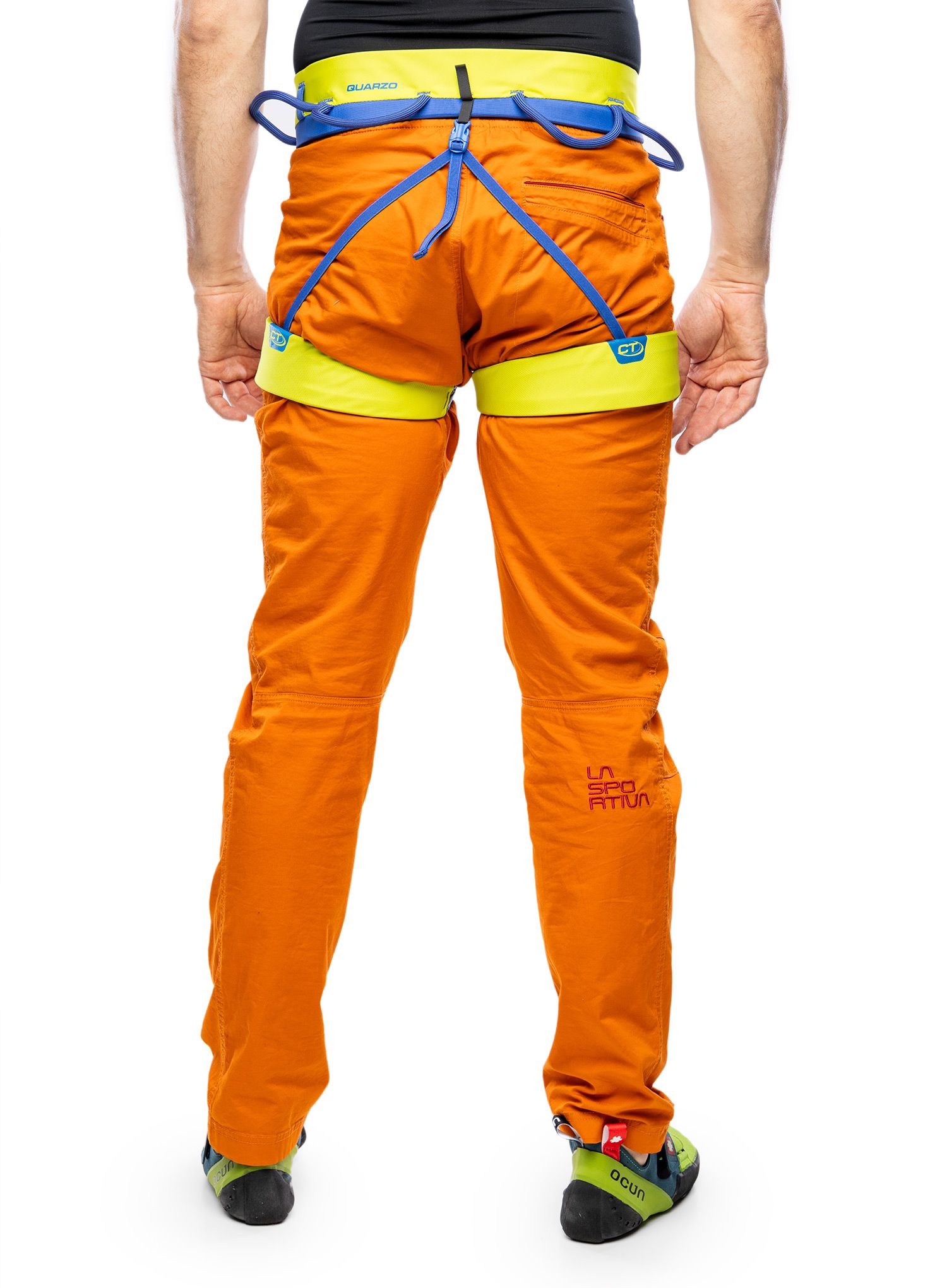 Катерачна седалка Climbing Technology Quarzo - green/blue