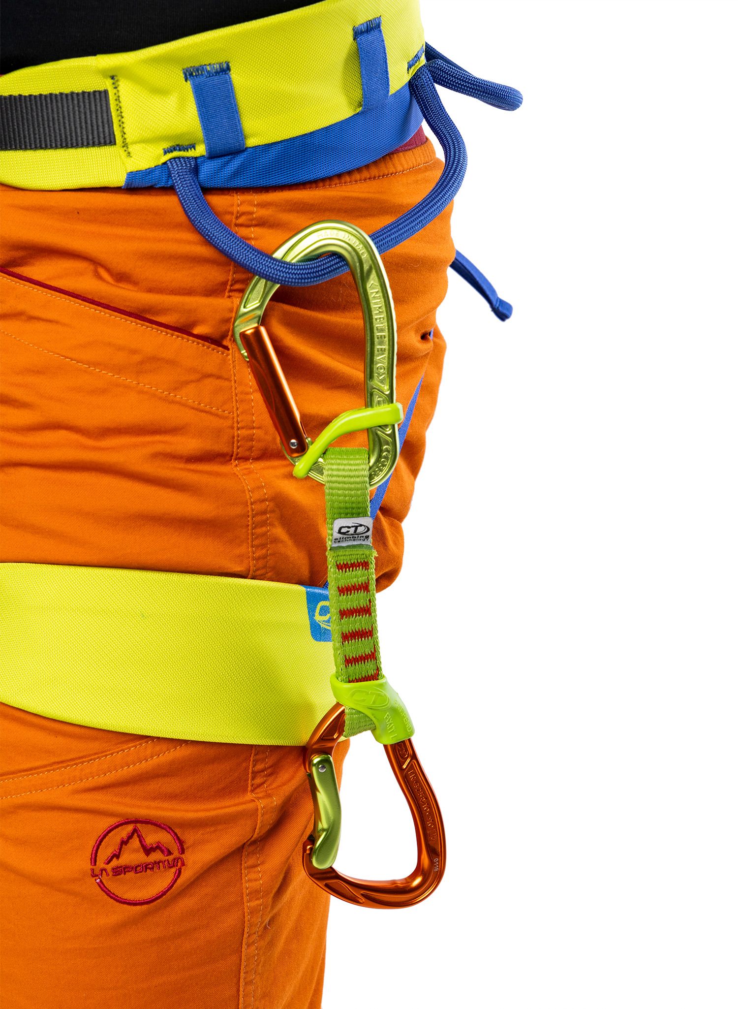Катерачна седалка Climbing Technology Quarzo - green/blue