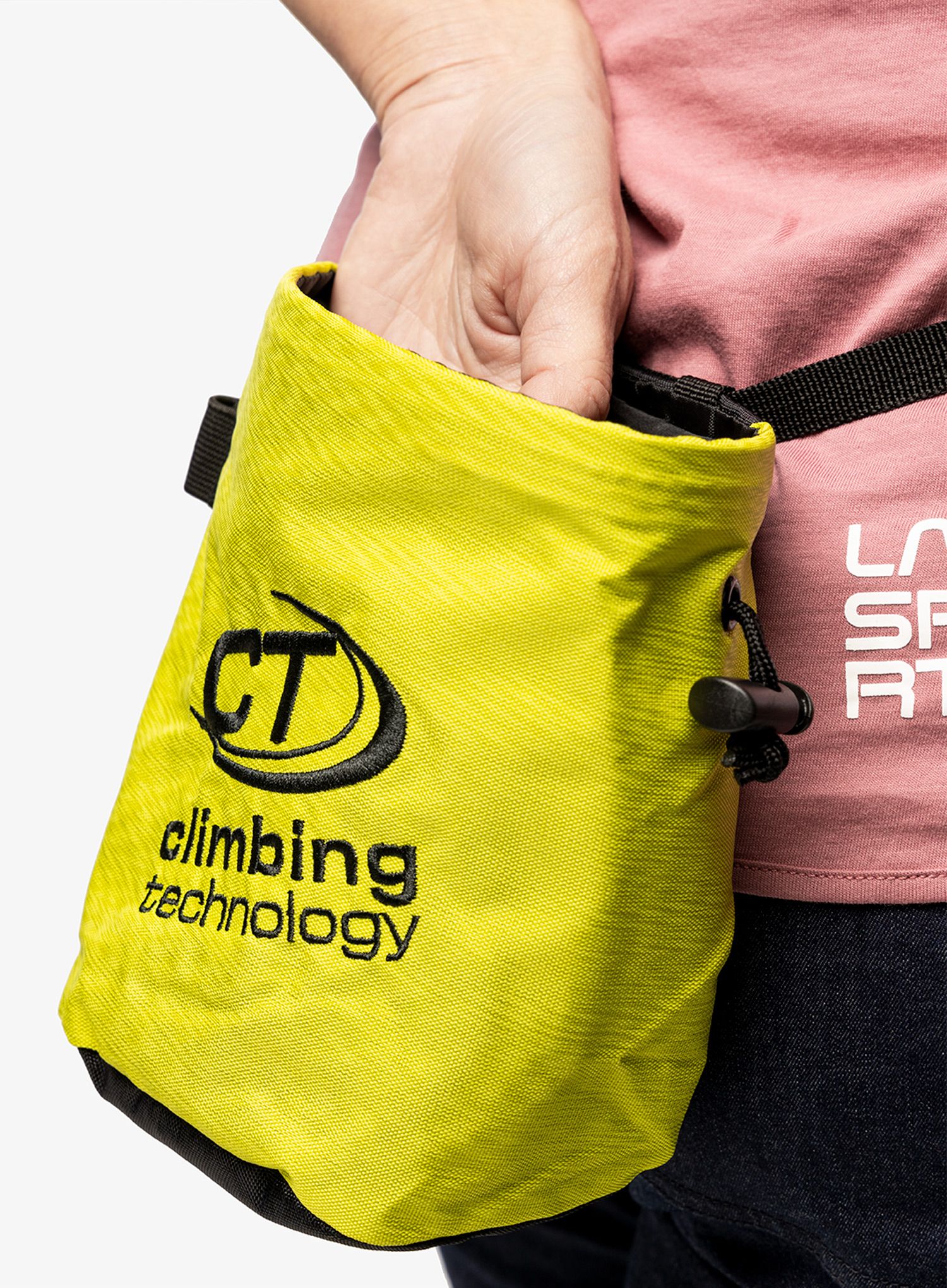 Торбичка за магнезий Climbing Technology Trapeze - green