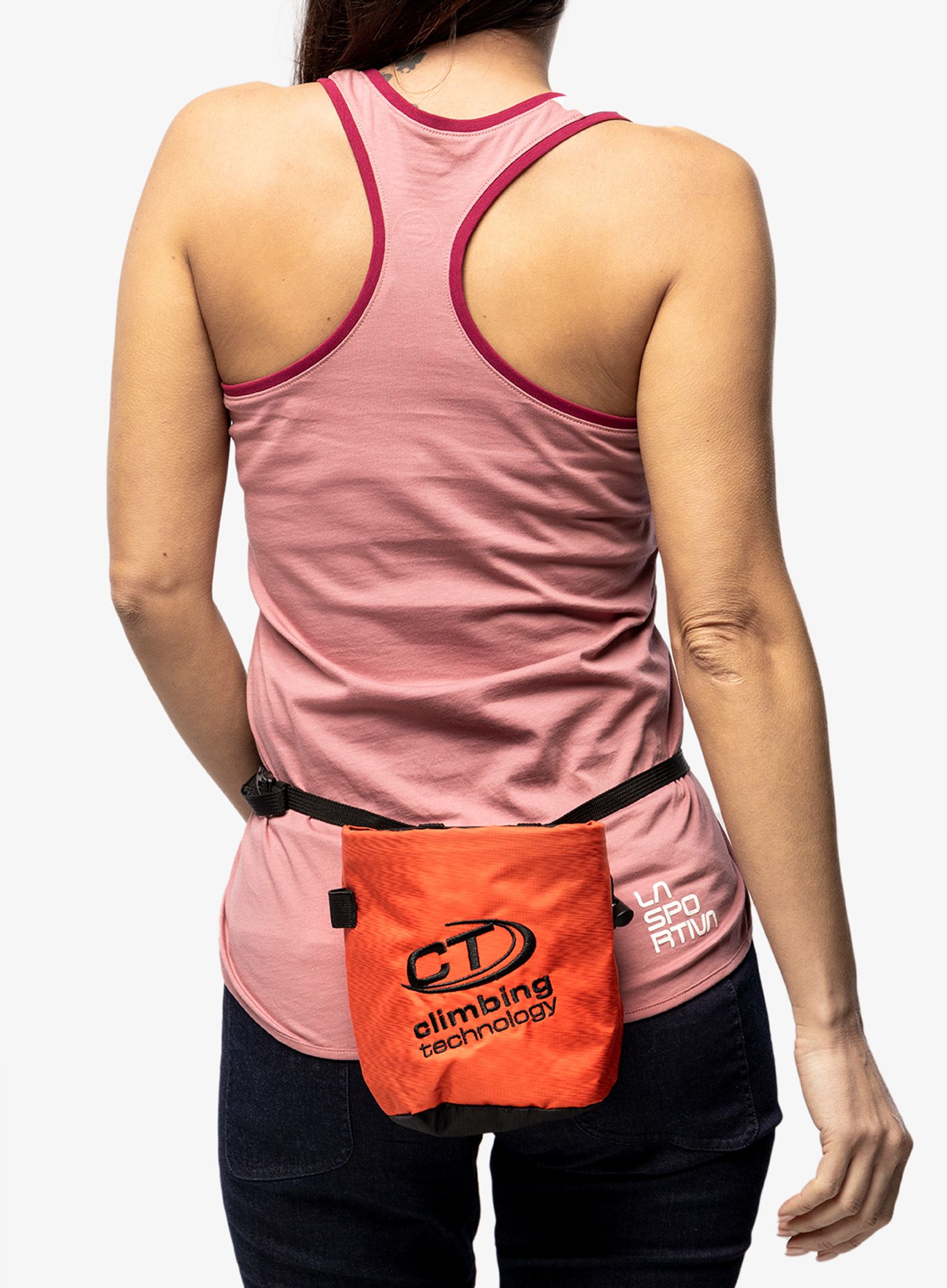 Торбичка за магнезий Climbing Technology Trapeze - orange