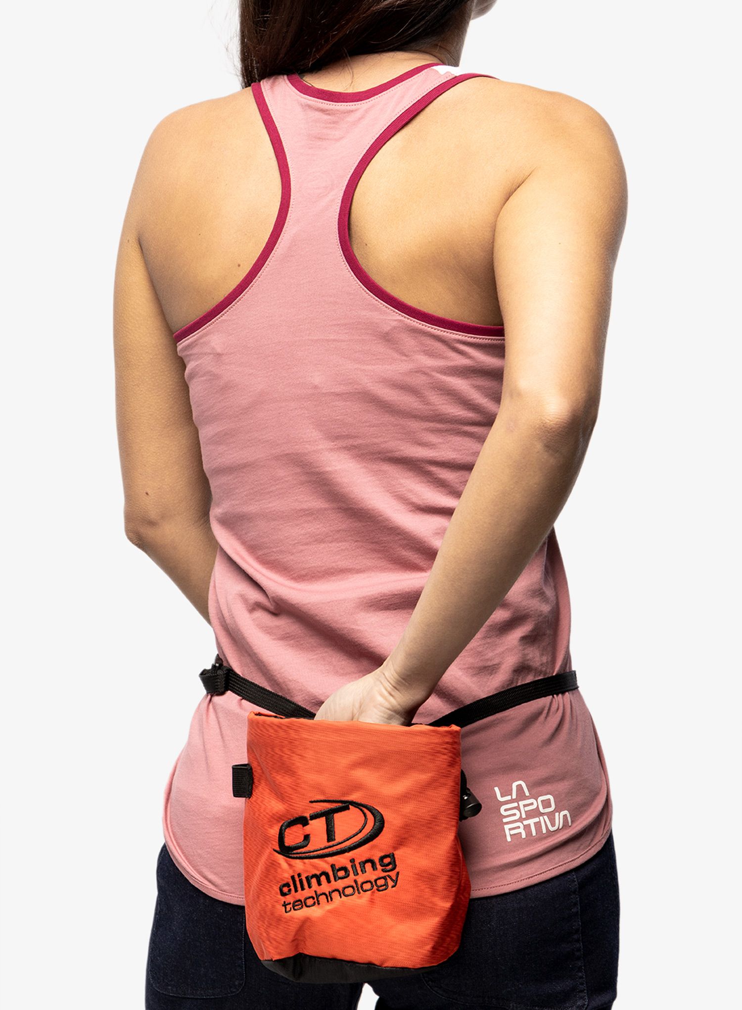 Торбичка за магнезий Climbing Technology Trapeze - orange