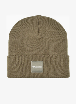 Зимна шапка Columbia City Trek Heavyweight Beanie - stone green