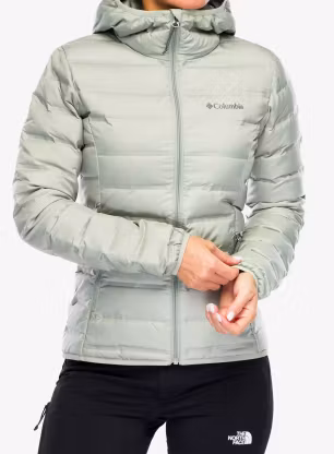 Дамско пухено яке Columbia Lake 22 II Down Hooded Jacket - safari