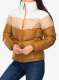 Дамско изолирано яке Columbia Puffect II Colorblock Jacket - camel brown/canoe/chalk