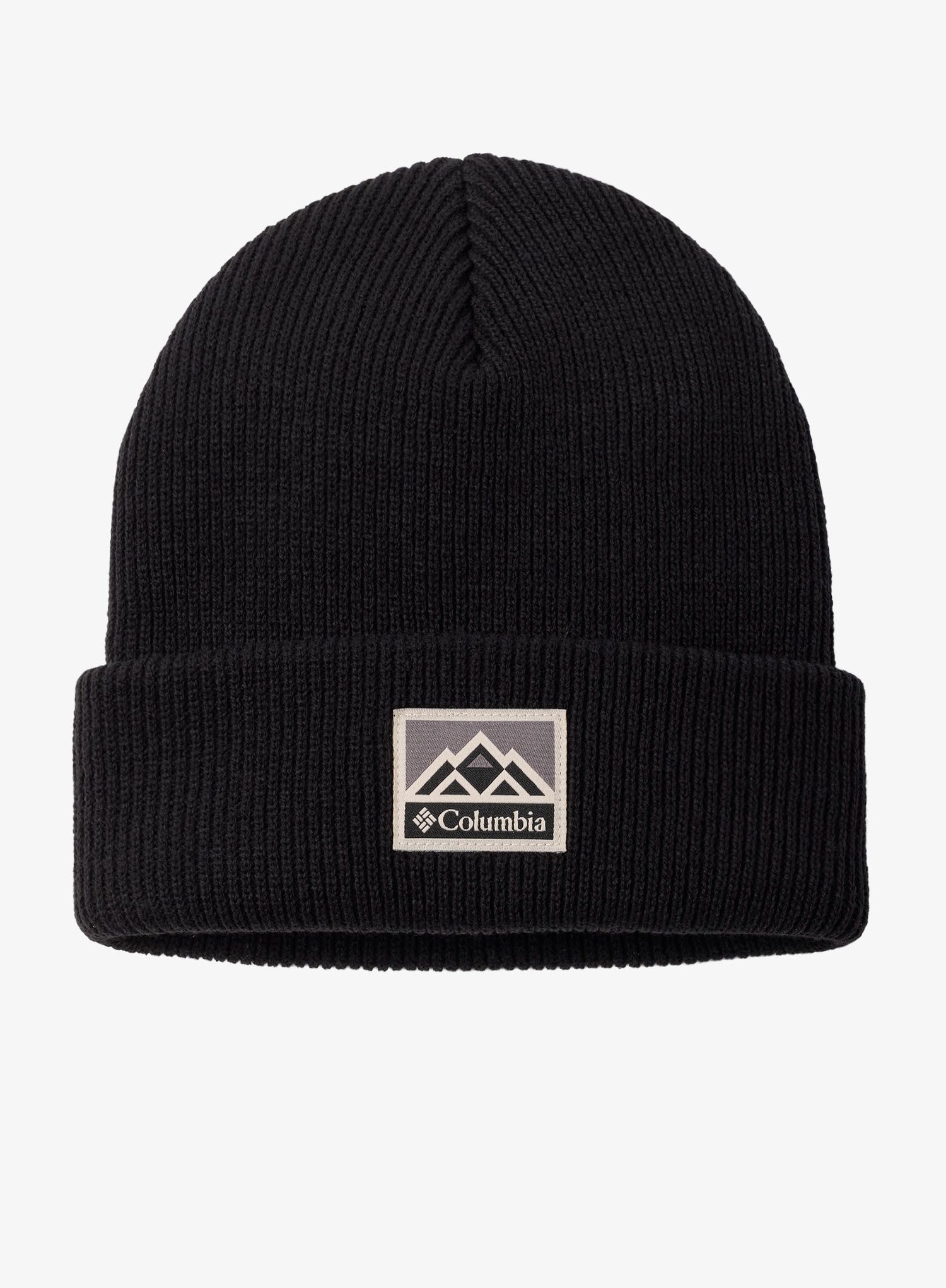 Зимна шапка Columbia Whirlibird Cuffed Beanie - black/mountains