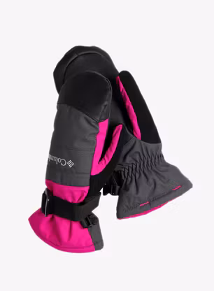 Детски ръкавици Columbia Youth Whirlibird II Mitten - shark/wild fuchsia