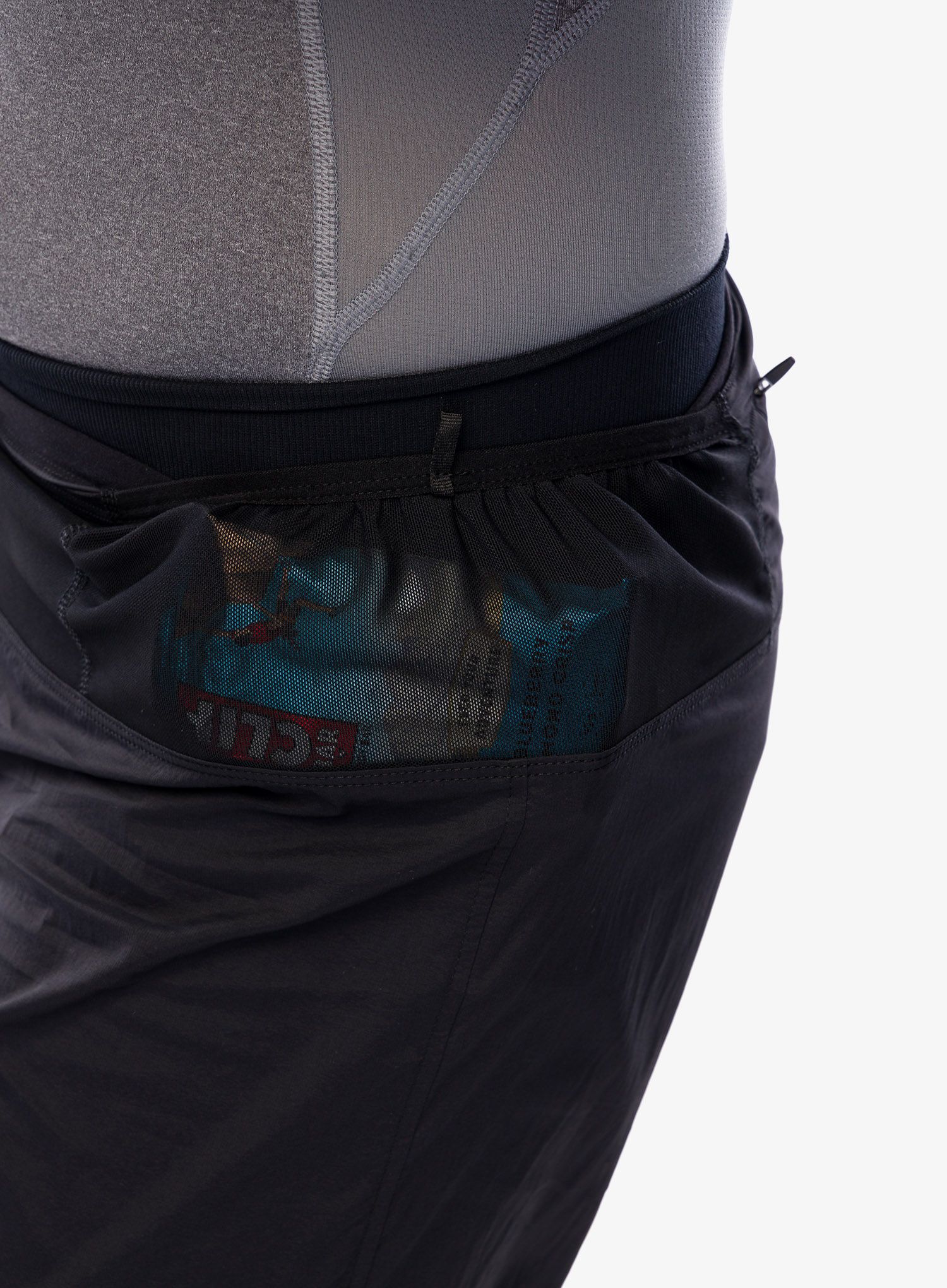 Къси панталони за бягане Compressport Trail Racing 2-in-1 Short - black