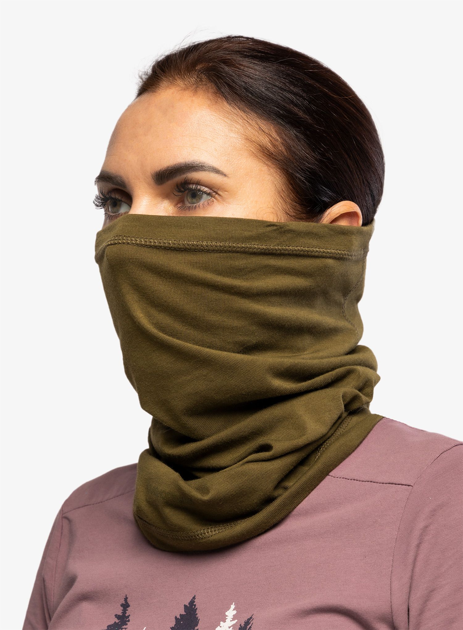 Многофункционален шал Craghoppers NosiLife Tube Scarf - dark moss