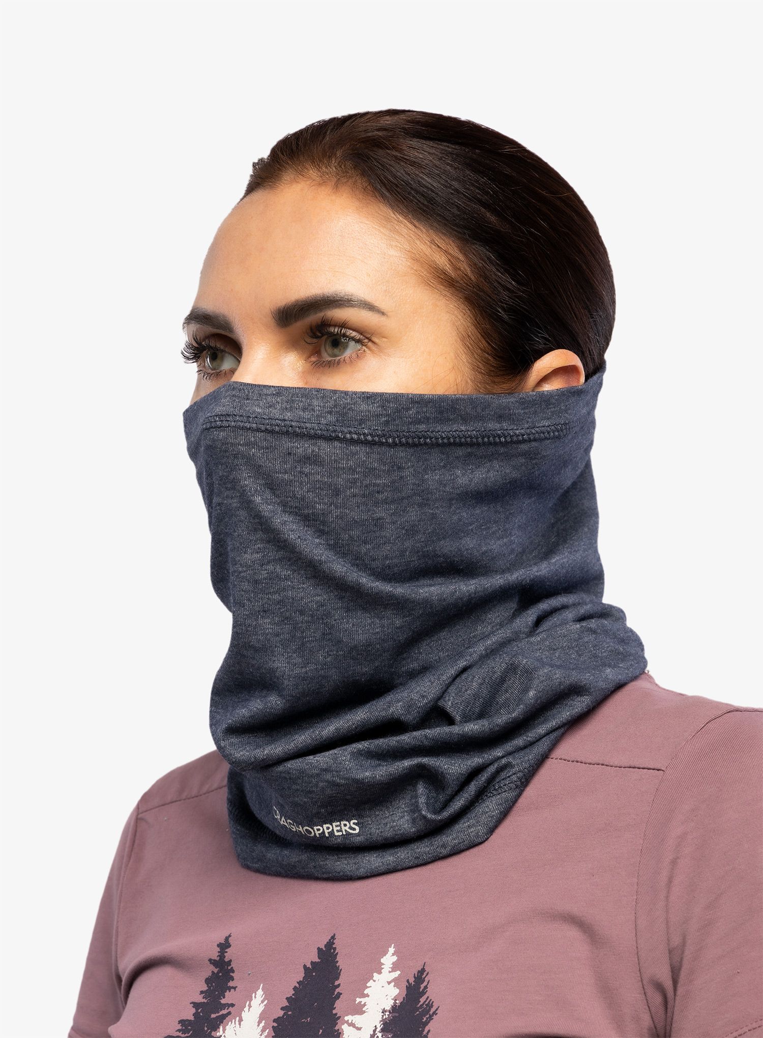 Многофункционален шал Craghoppers NosiLife Tube Scarf - soft navy marl