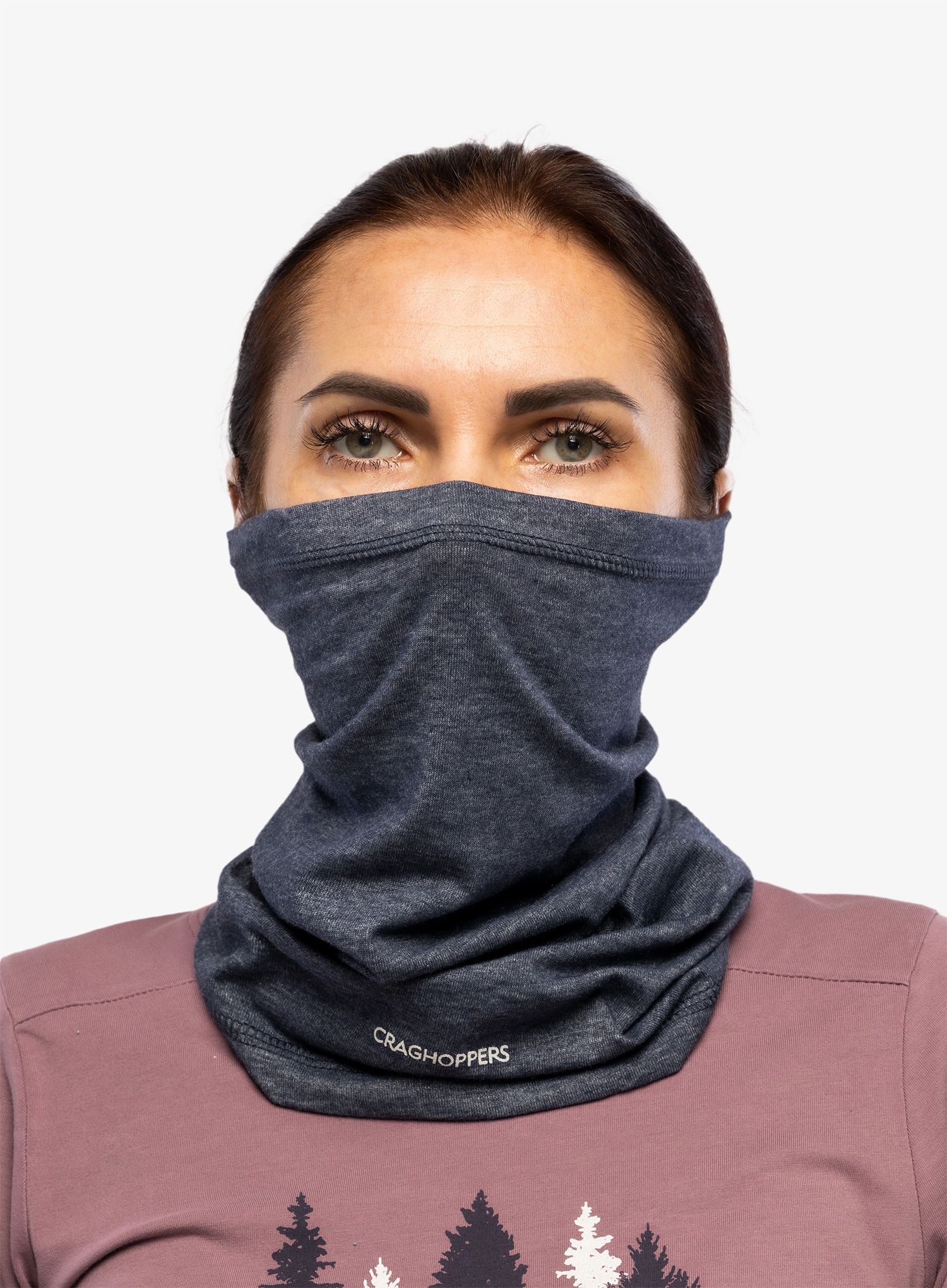 Многофункционален шал Craghoppers NosiLife Tube Scarf - soft navy marl