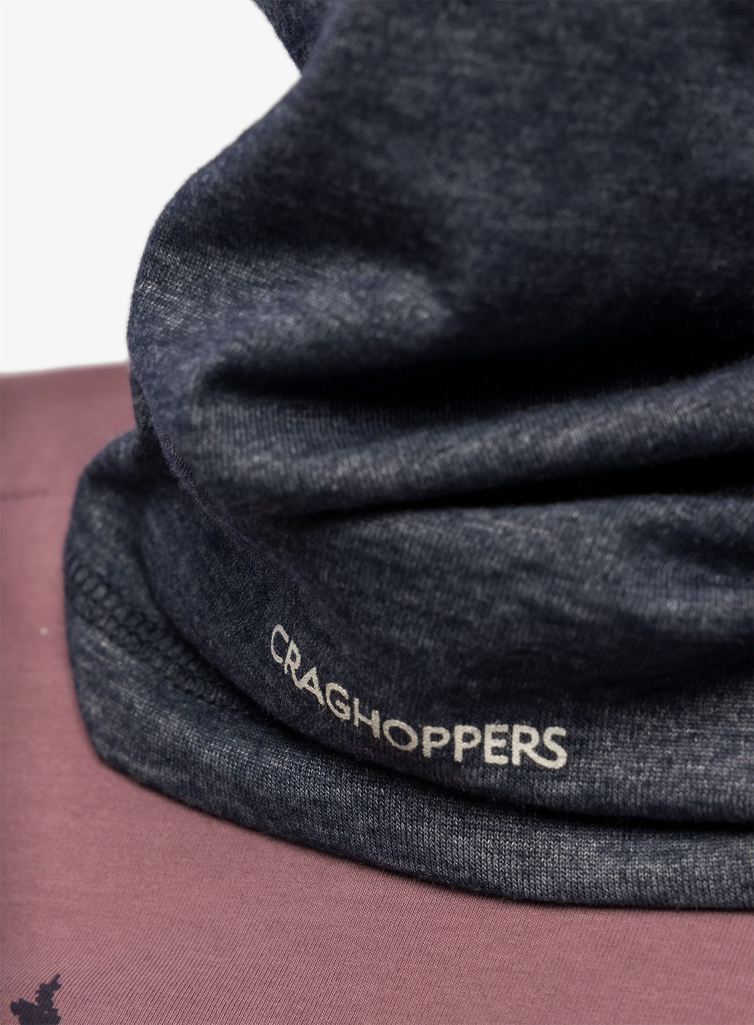 Многофункционален шал Craghoppers NosiLife Tube Scarf - soft navy marl