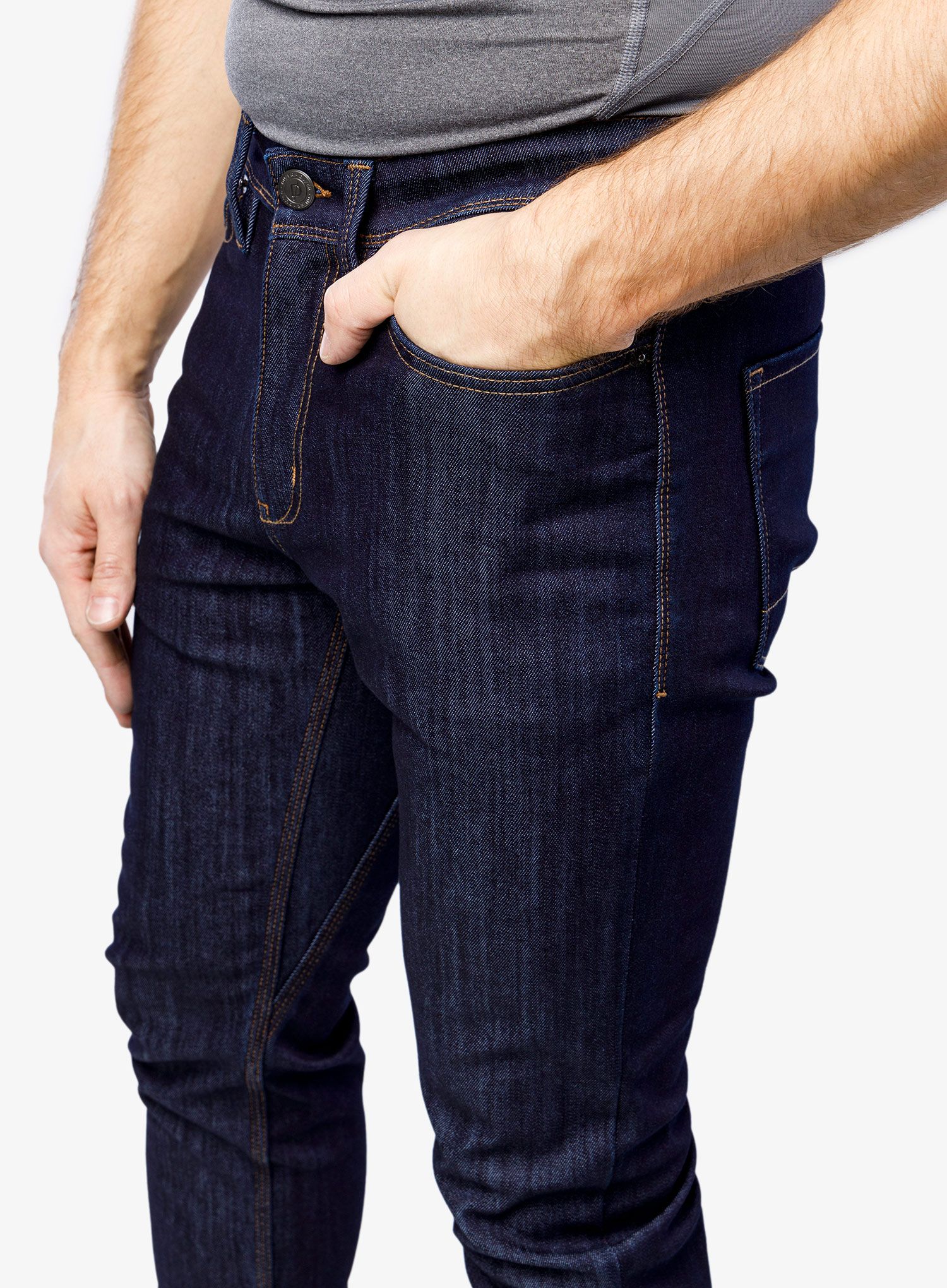 Панталони DUER All-Weather Denim Slim - heritage rinse