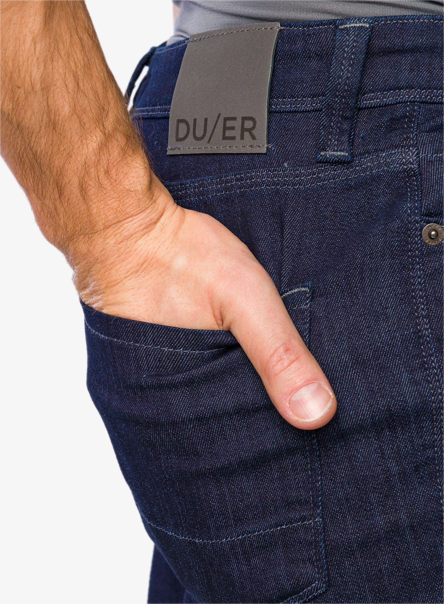 Панталони DUER Stay Dry Denim Slim - rinse