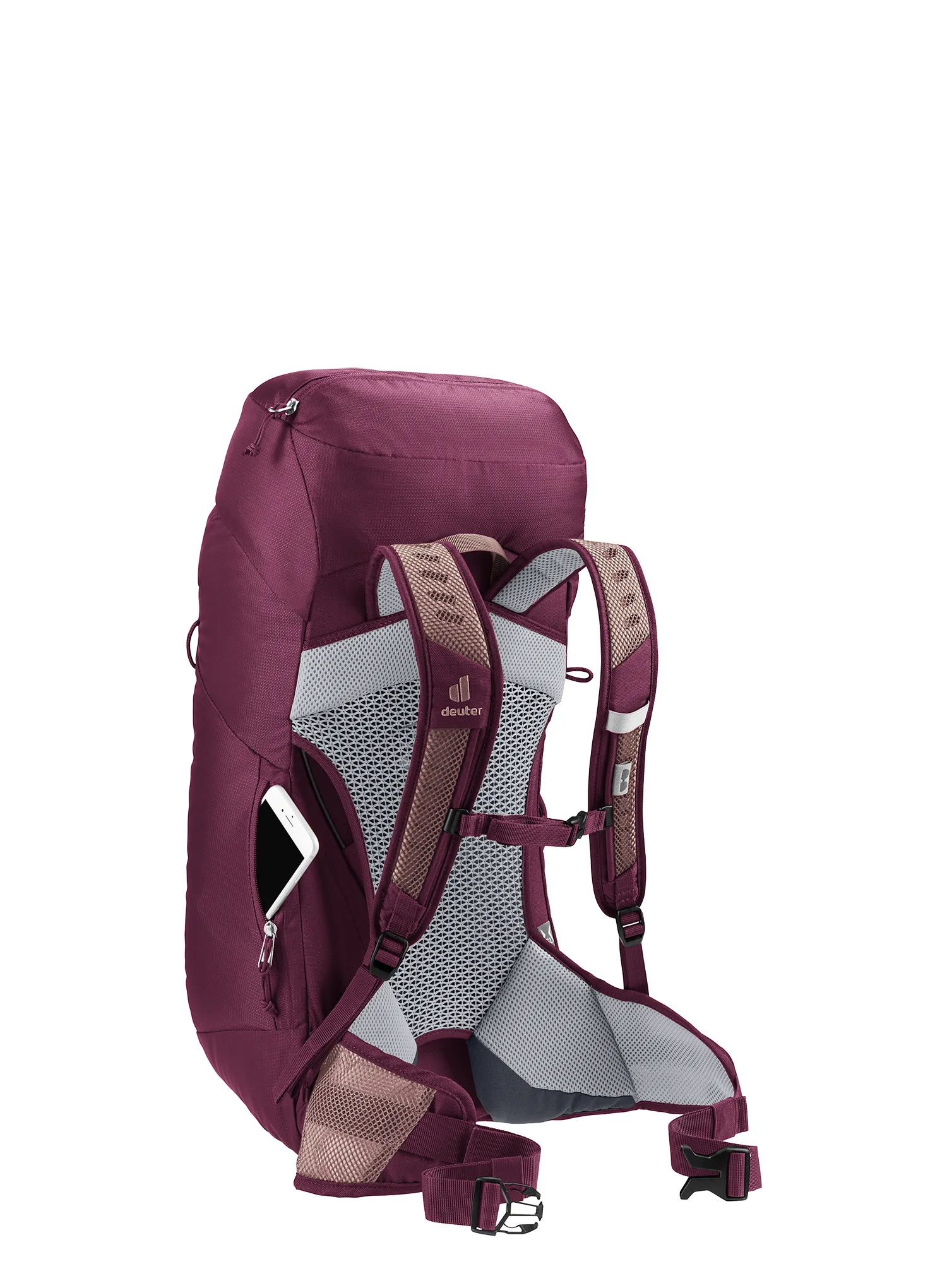 Дамска туристическа раница Deuter AC Lite 28 SL - ashrose/cassis