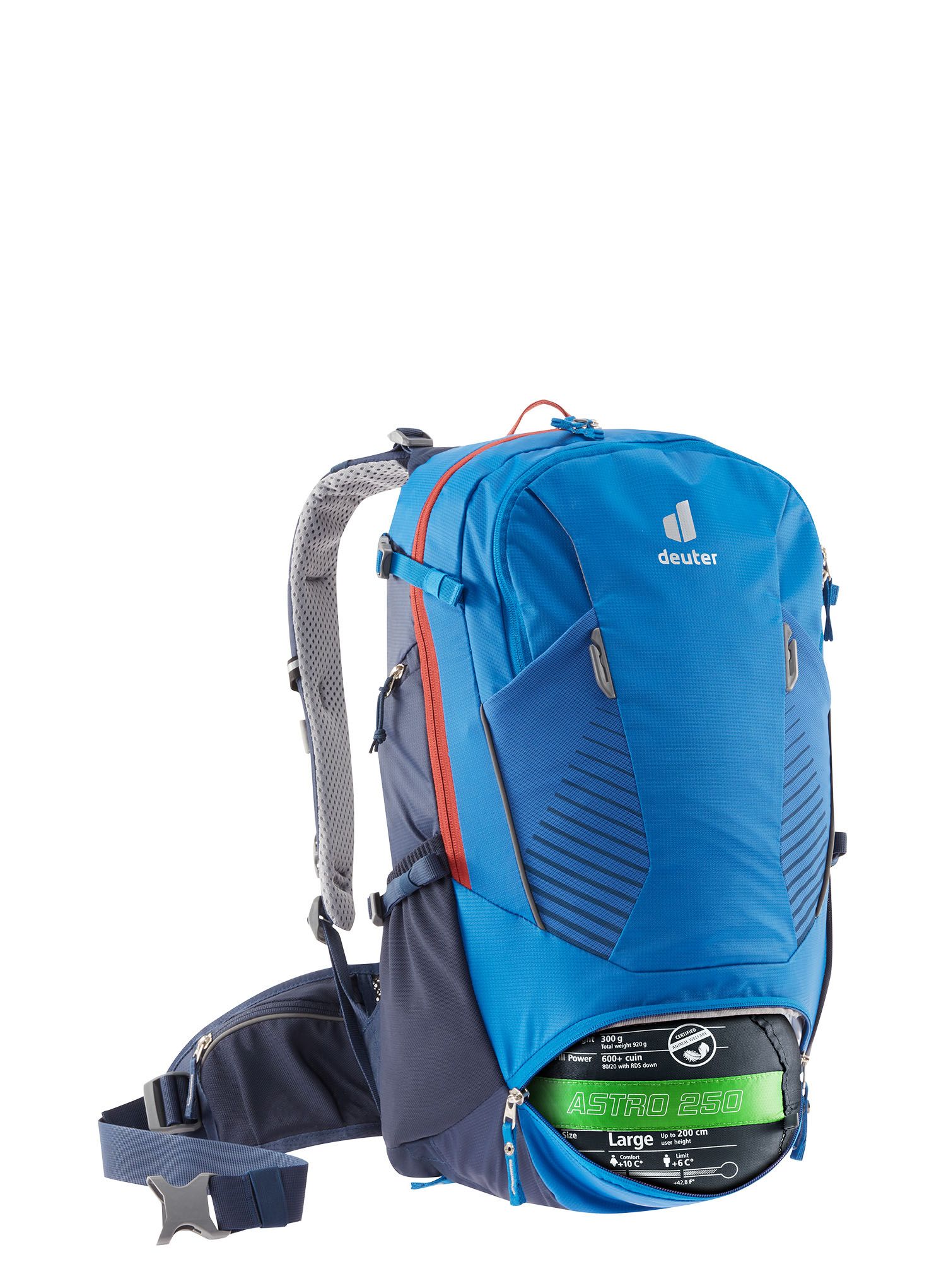 Велосипедна раница Deuter Trans Alpine 24 - lapis/navy