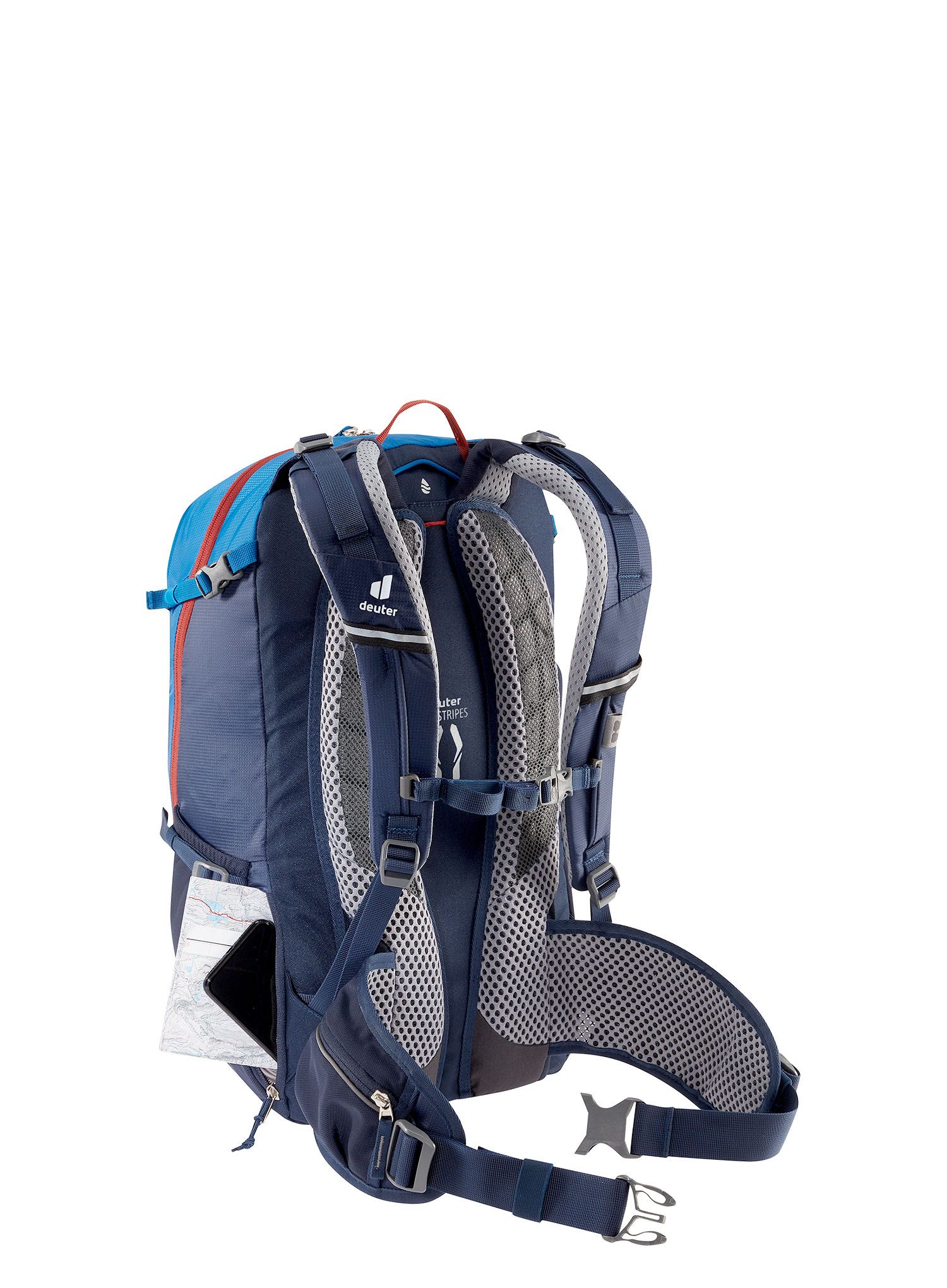 Велосипедна раница Deuter Trans Alpine 24 - lapis/navy