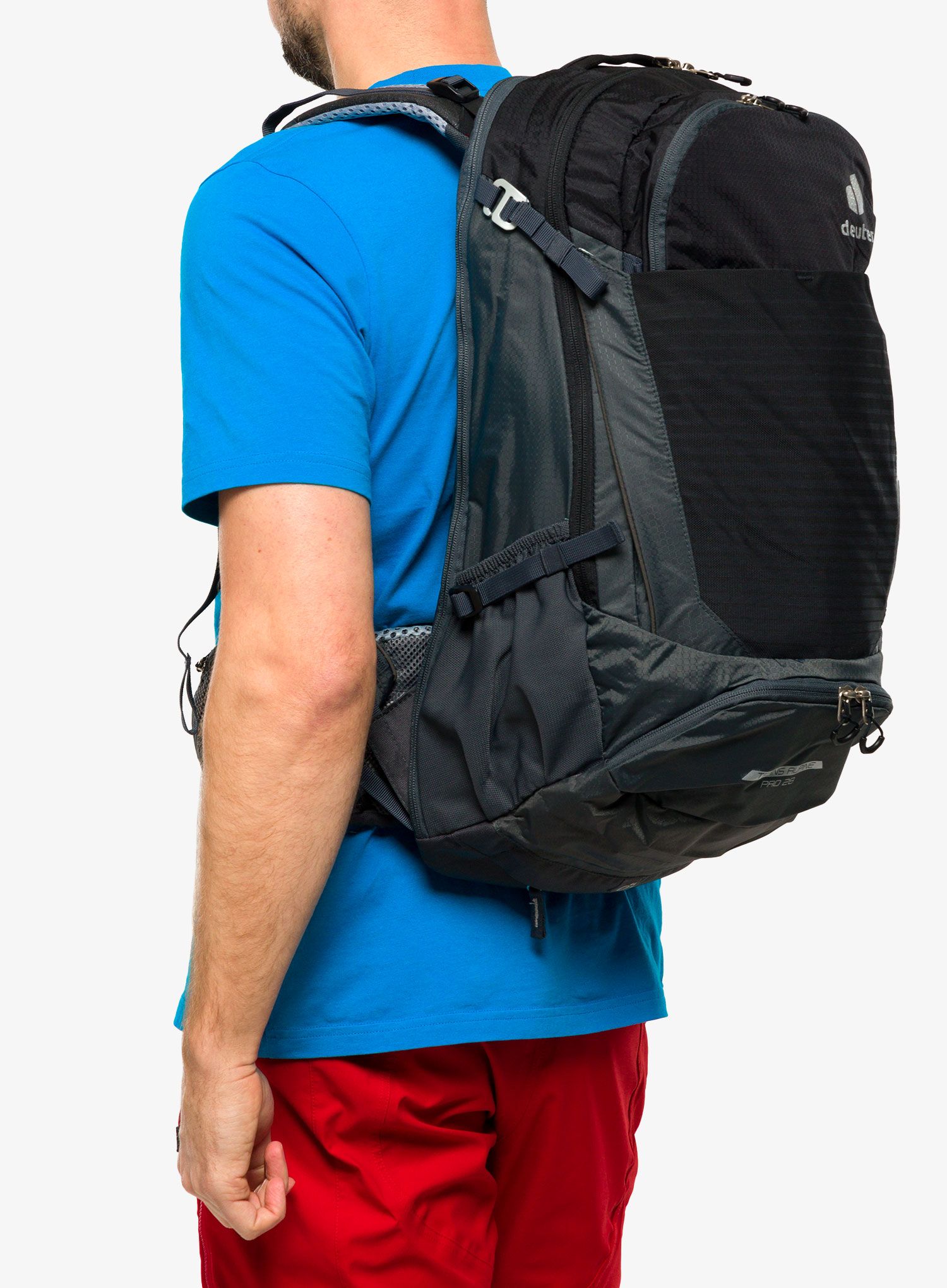 Велосипедна раница Deuter Trans Alpine Pro 28 - black/graphite