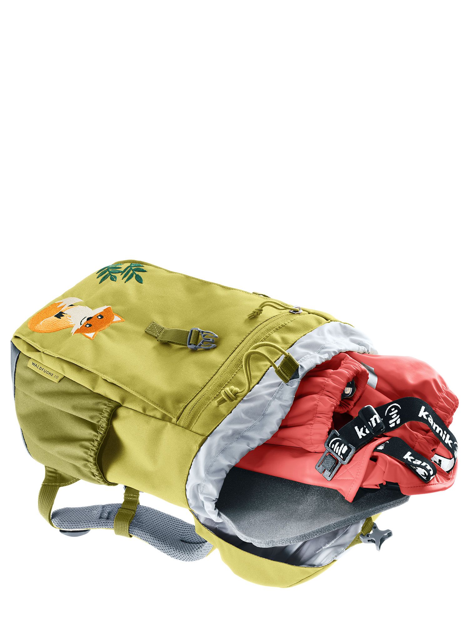 Туристическа раница за деца Deuter Waldfuchs 10 - linden/cactus