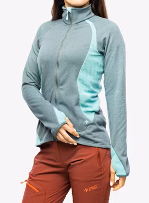Дамски суичър с цип Direct Alpine Etna Lady - arctic