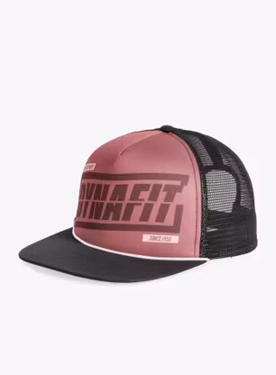 Шапка с козирка Dynafit Graphic Trucker Cap - dark rose/tabloid
