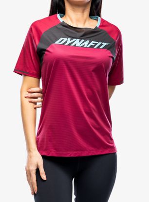 Дамска велосипедна тениска Dynafit Ride Shirt - beet red