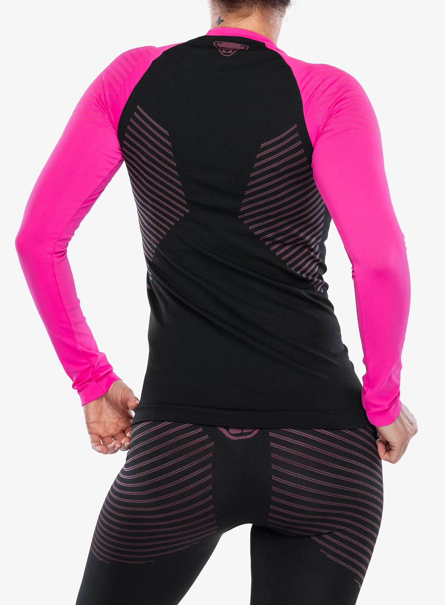 Дамски суичър Dynafit Speed Dryarn Longsleeve Tee - pink glo