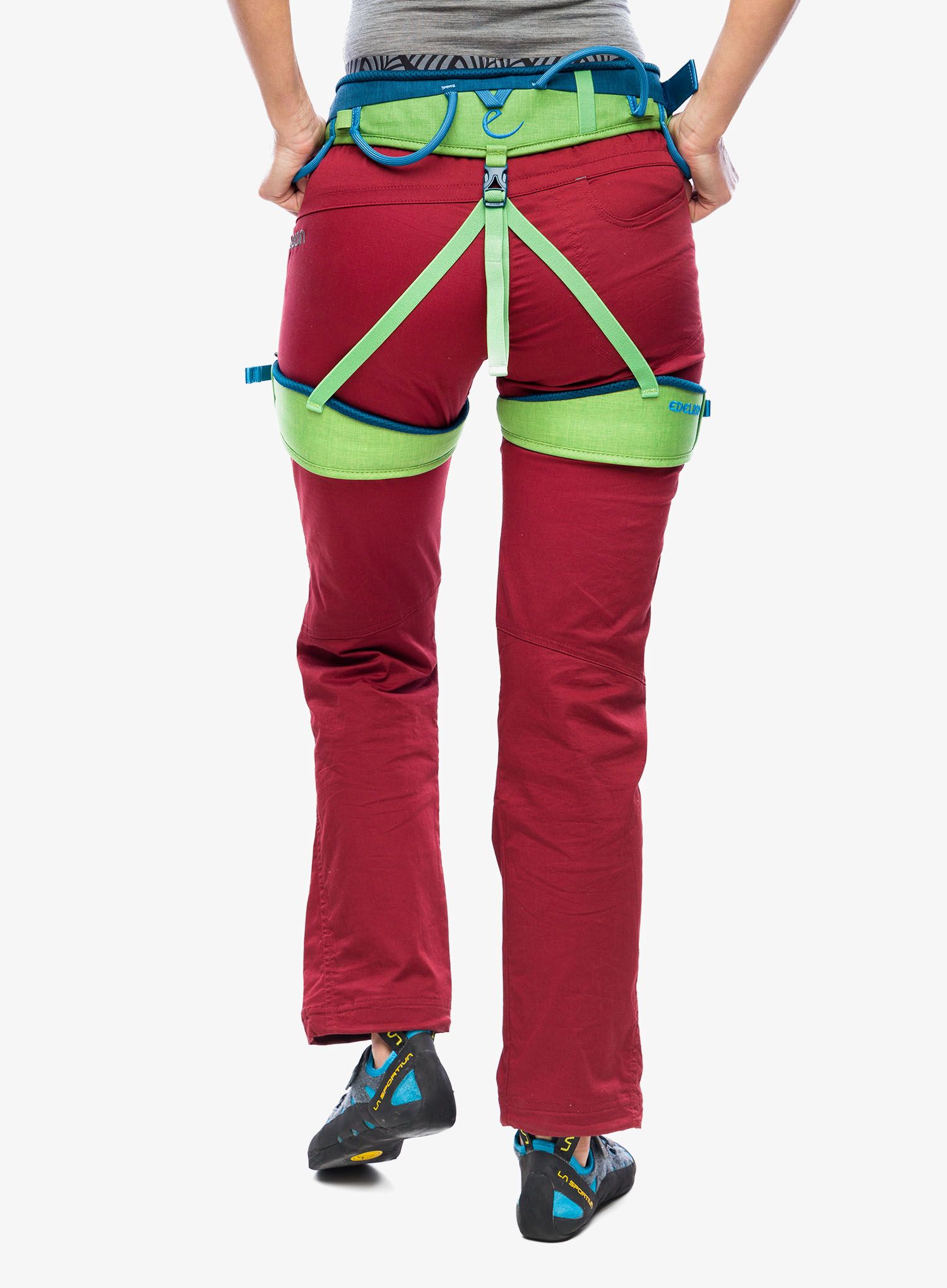 Катерачна седалка Edelrid Jay III - green pepper