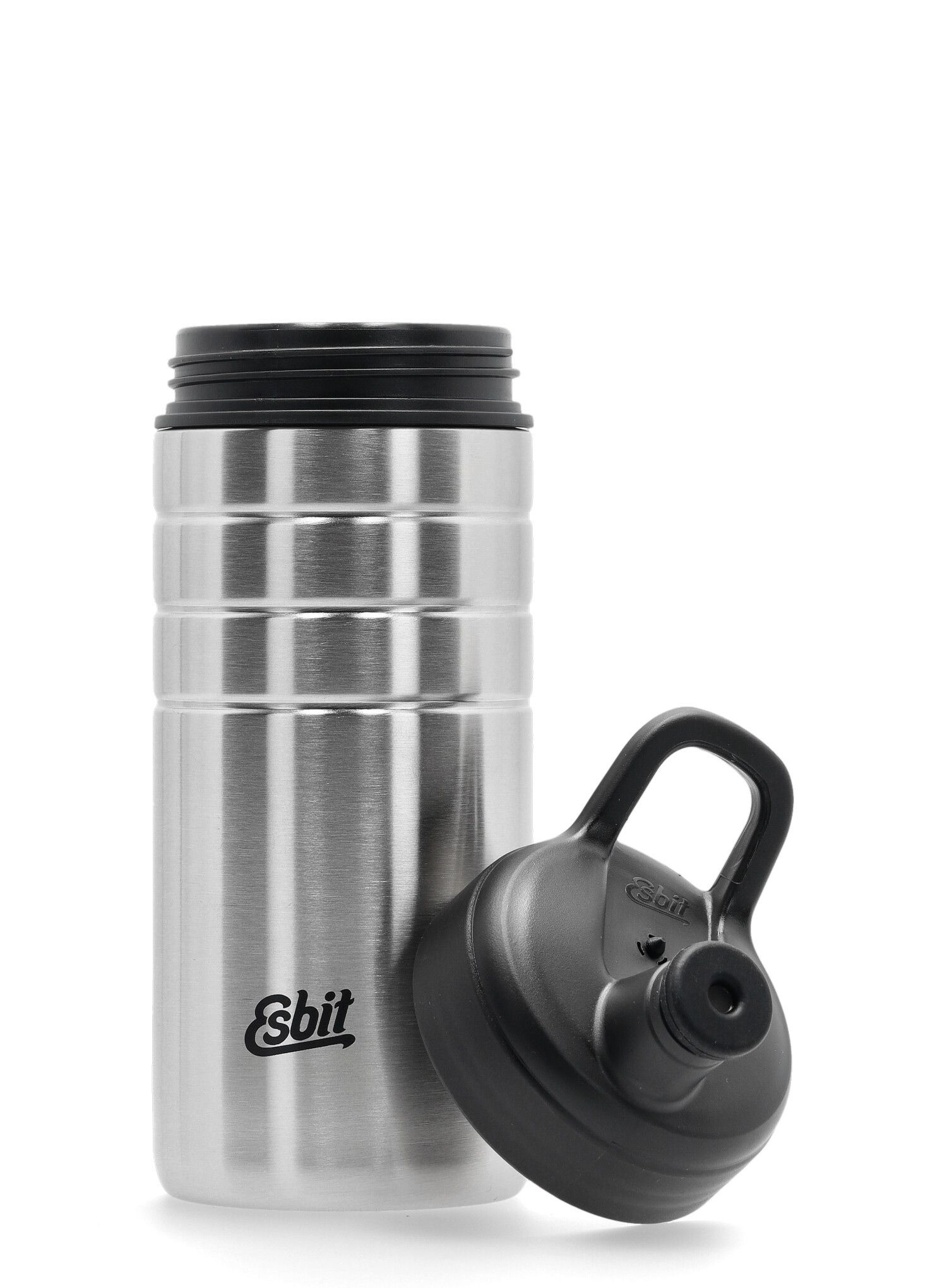 Туристическа бутилка Esbit Majoris Sports Drinking Bottle 600ml - steel