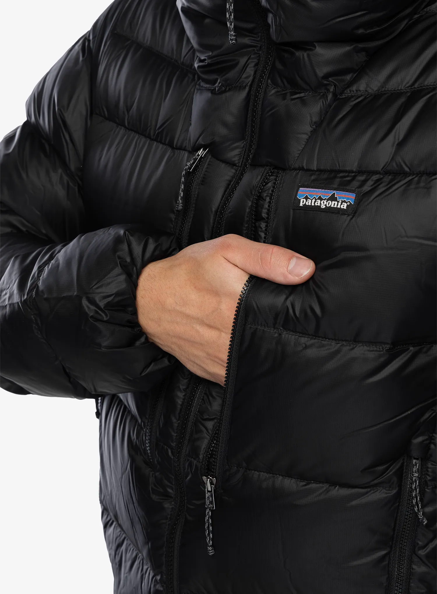 Яке Patagonia Fitz Roy Down Hoody - black