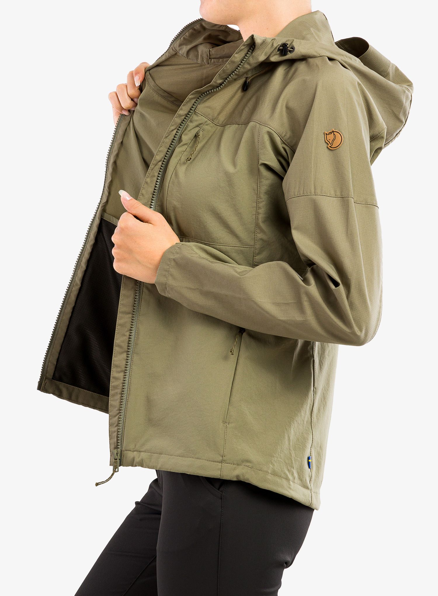 Дамско яке Fjallraven Abisko Midsummer Jacket - savanna/light olive