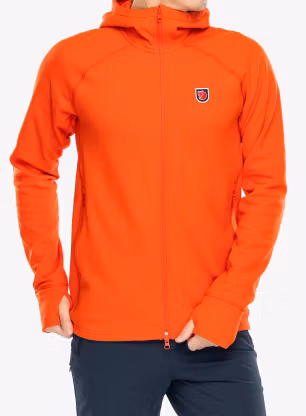 Полар Fjallraven Expedition Fleece Hoodie - flame orange