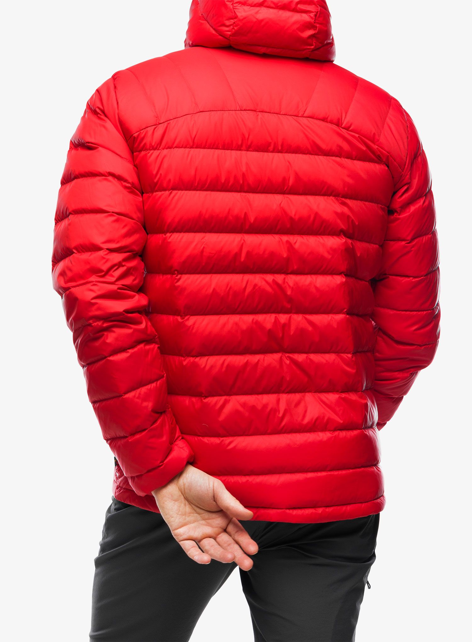 Пухено яке Fjallraven Expedition Pack Down Hoodie - true red