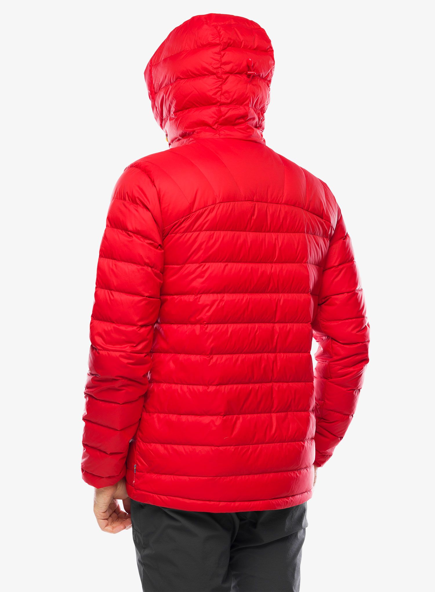 Пухено яке Fjallraven Expedition Pack Down Hoodie - true red