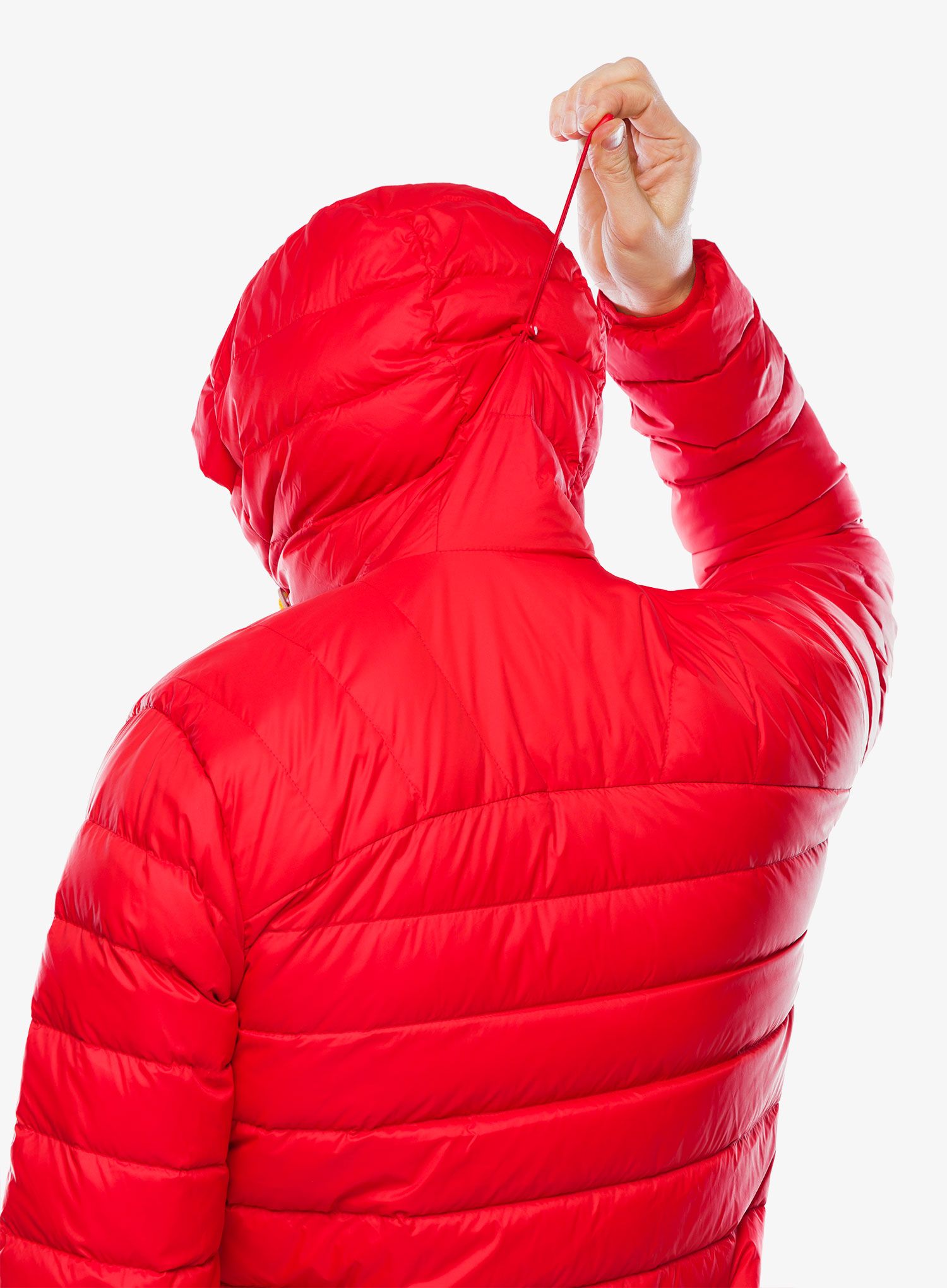 Пухено яке Fjallraven Expedition Pack Down Hoodie - true red