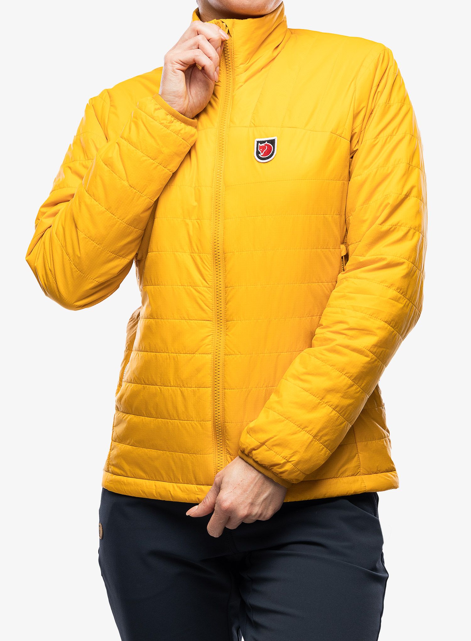 Дамско яке Fjallraven Expedition X-Latt Jacket - mustard yellow