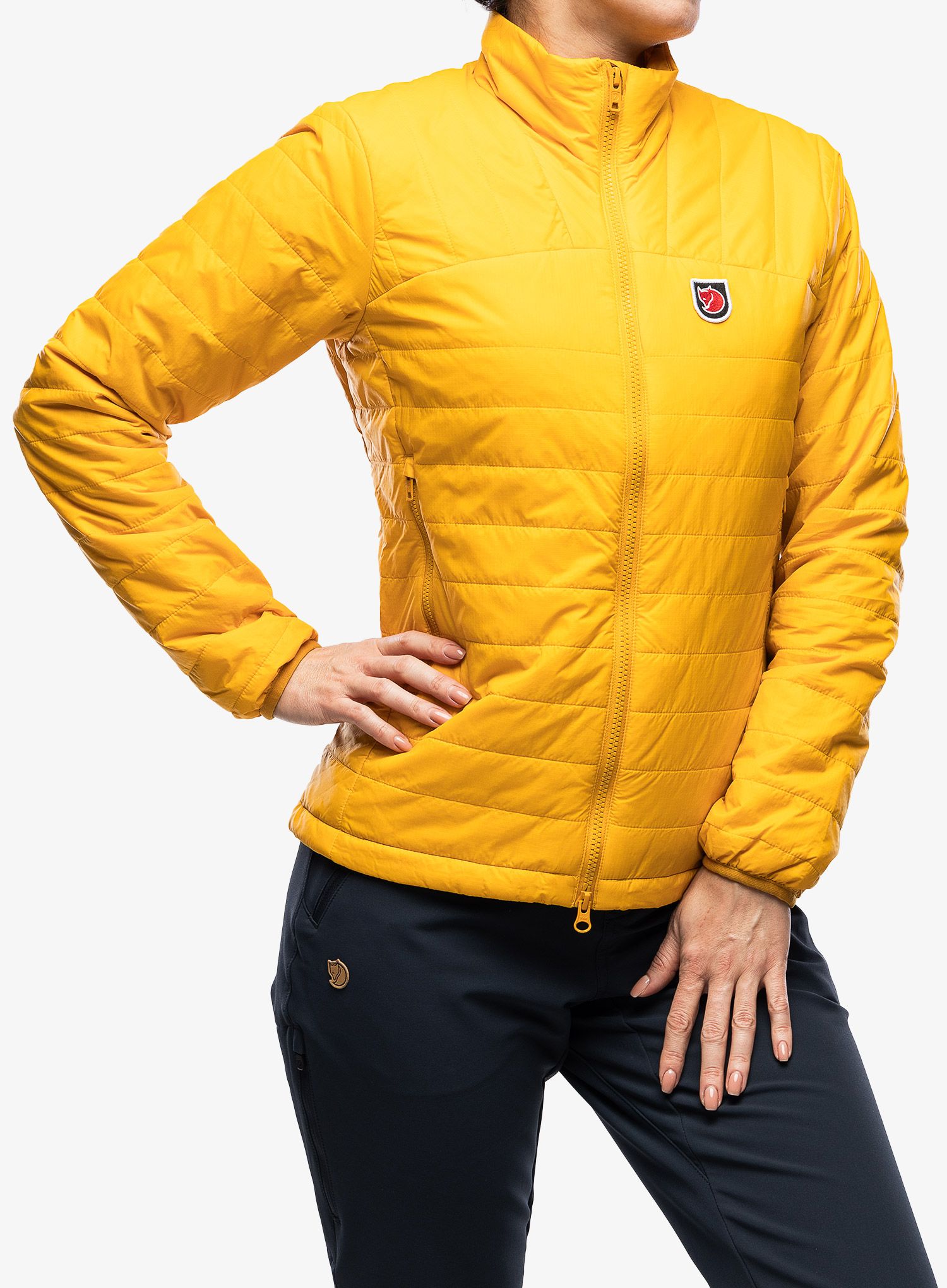 Дамско яке Fjallraven Expedition X-Latt Jacket - mustard yellow
