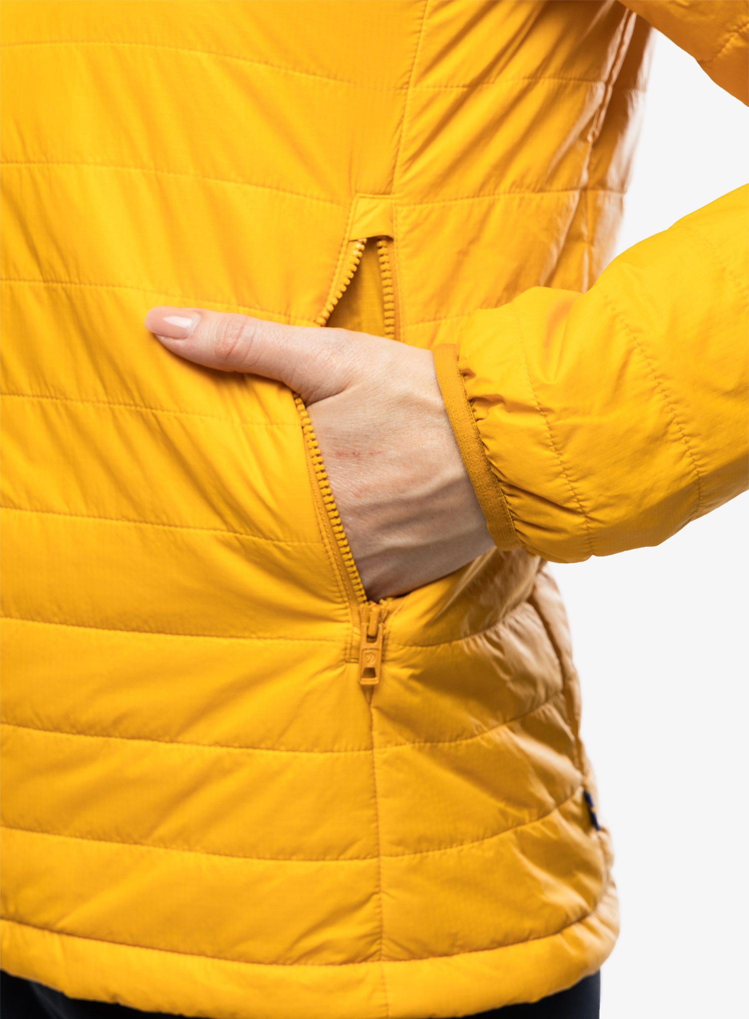 Дамско яке Fjallraven Expedition X-Latt Jacket - mustard yellow