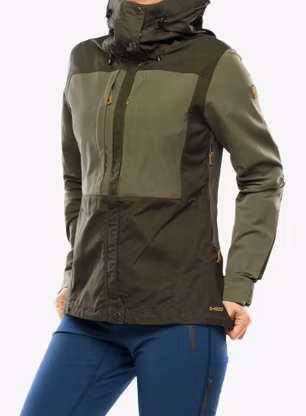 Дамско яке Fjallraven Keb Jacket - deep forest/laurel green