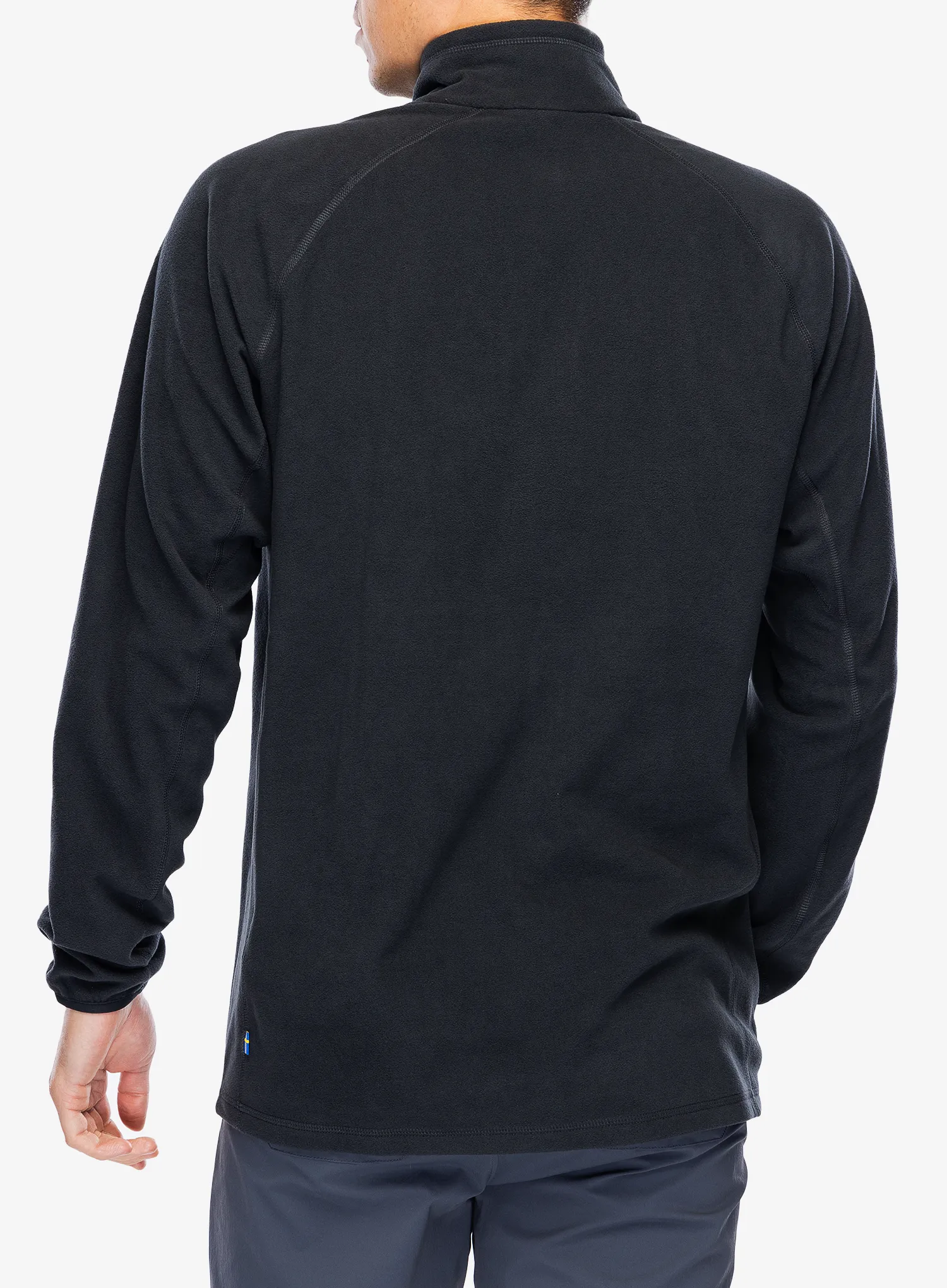 Поларен суичър Fjallraven Ovik Lite Fleece Half Zip - black