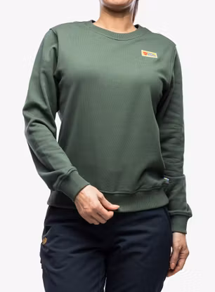 Дамски суичър Fjallraven Vardag Sweater - deep patina