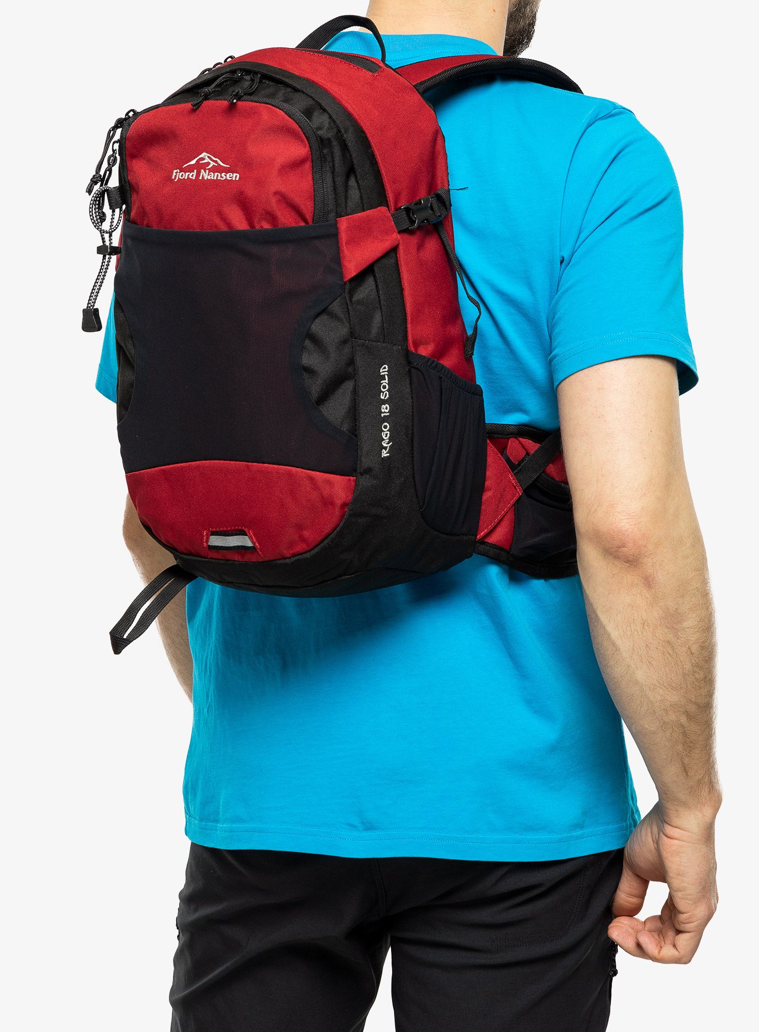 Раница Fjord Nansen Rago 18 - red/black