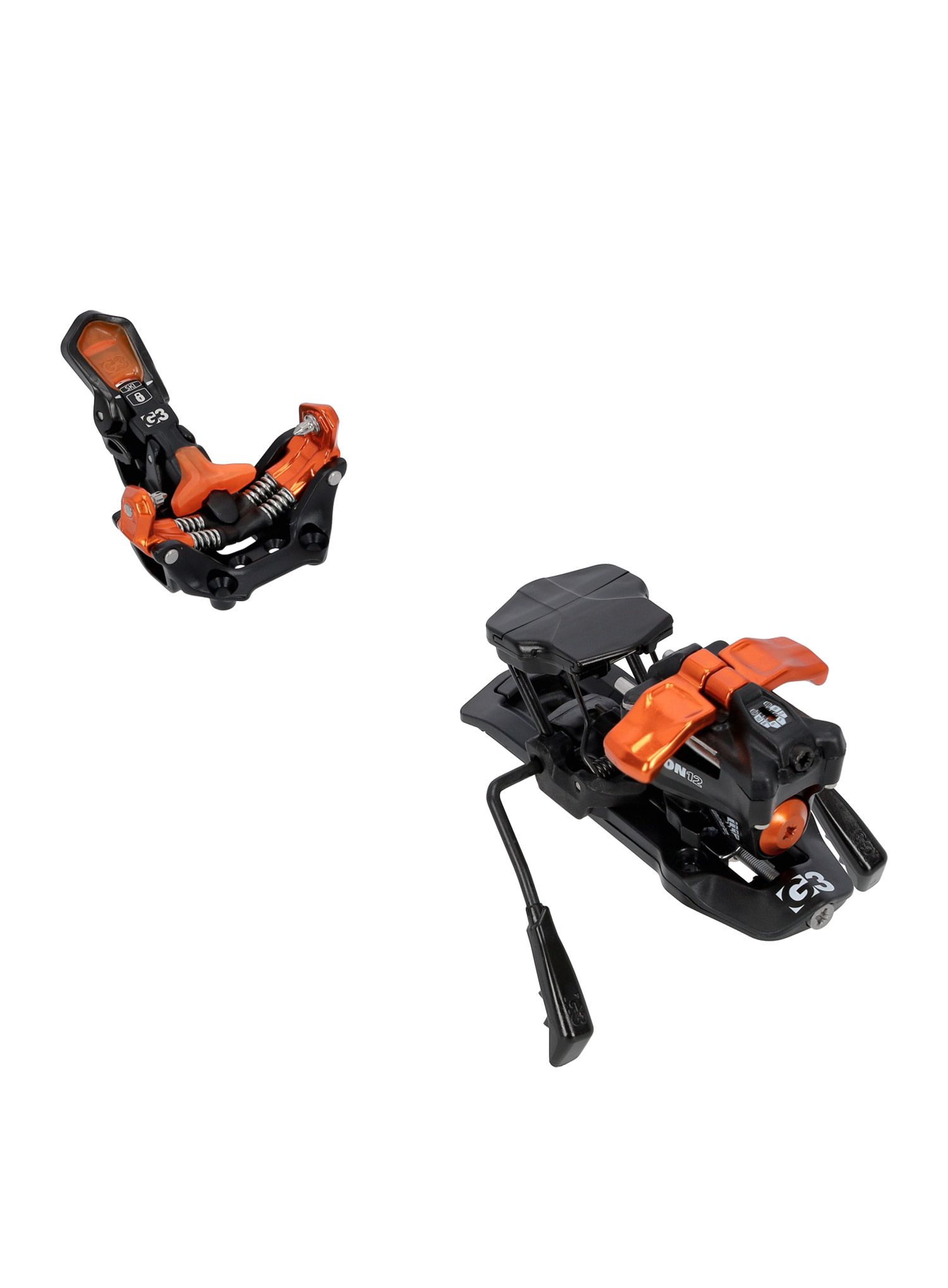 G3 ツアービンディング 2025 ION 10 Black-Orange アイオン10 7401225 ブレーキ付 (24-25 2025)  ジースリー ツアー テックビンディング 日本正規品 【C1】 | スキー通販WEBSPORTSスキー板・ブーツ・ウェアを正規モデルを最速でお届け！