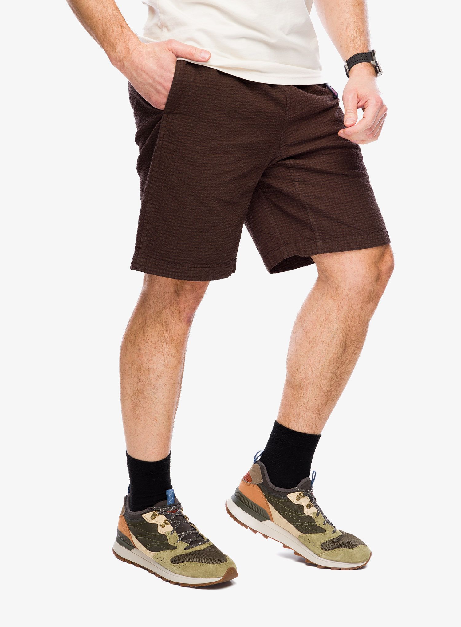 Мъжки къси панталони Gramicci O.G. Micro Plaid Seersucker G-Short