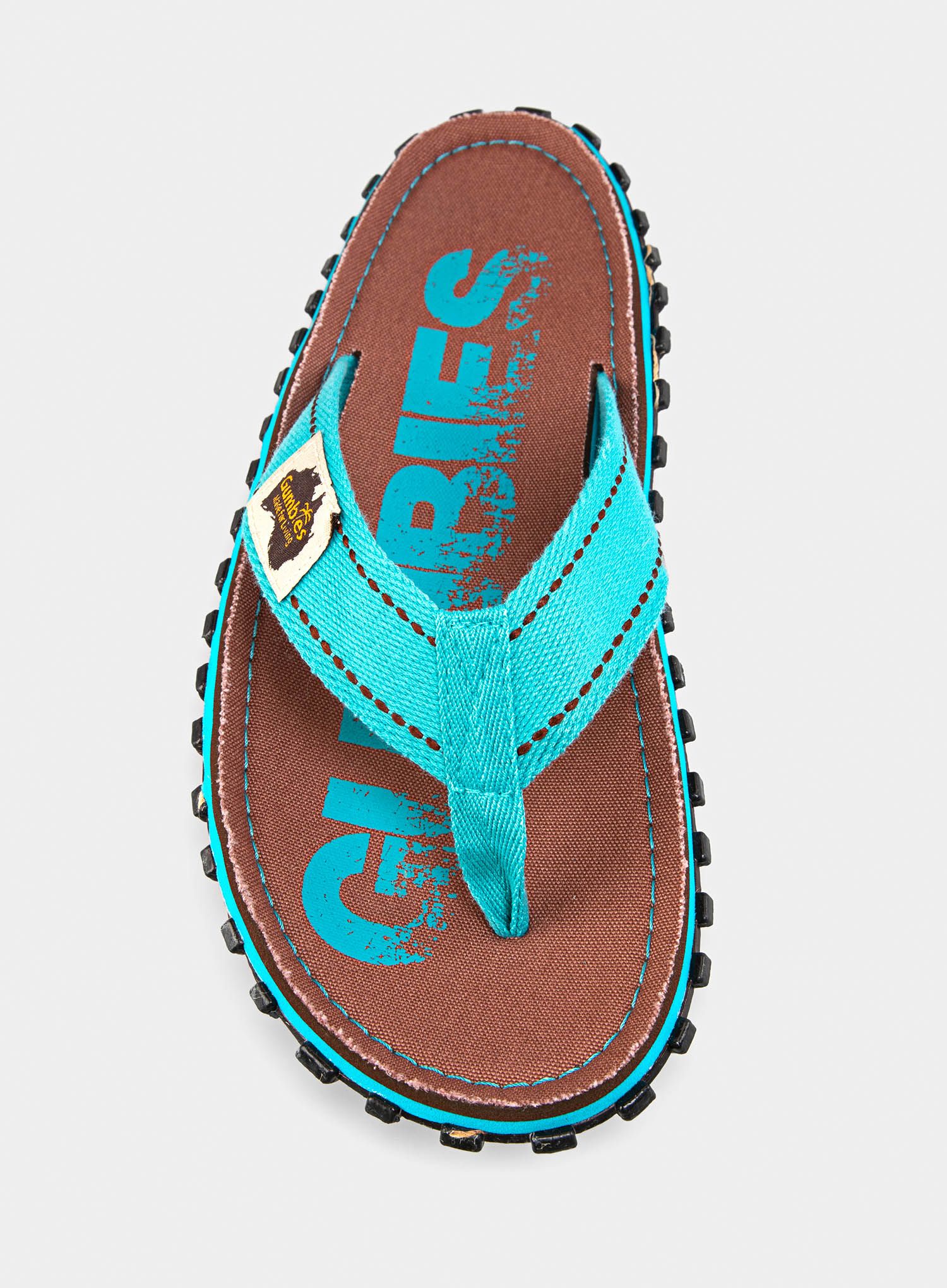 Джапанки Gumbies Islander Canvas Flip-Flops - eroded retro