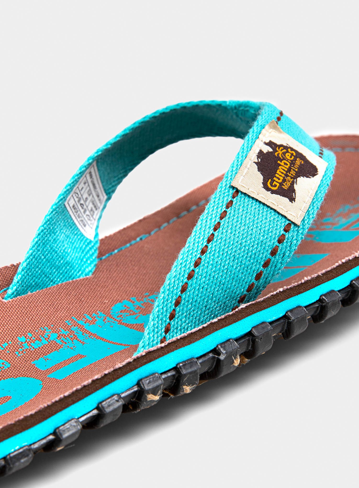 Джапанки Gumbies Islander Canvas Flip-Flops - eroded retro