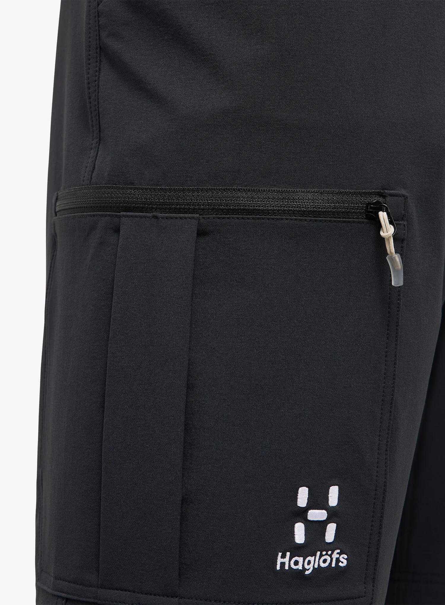 Туристически къси панталони Haglofs Lizard Softshell Shorts - true black