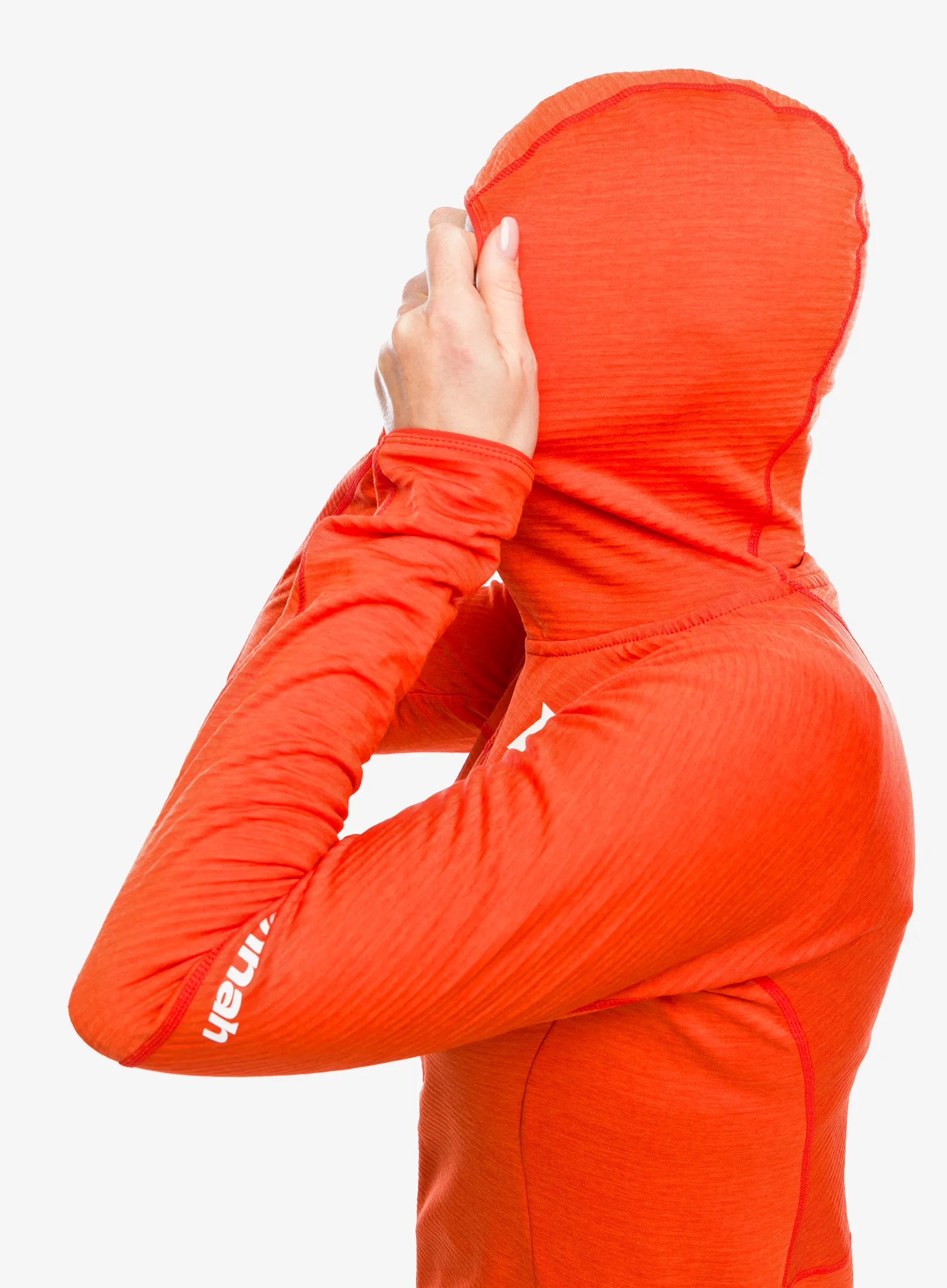 Дамски суичър с качулка Hannah Meda Hoody - spicy orange mel