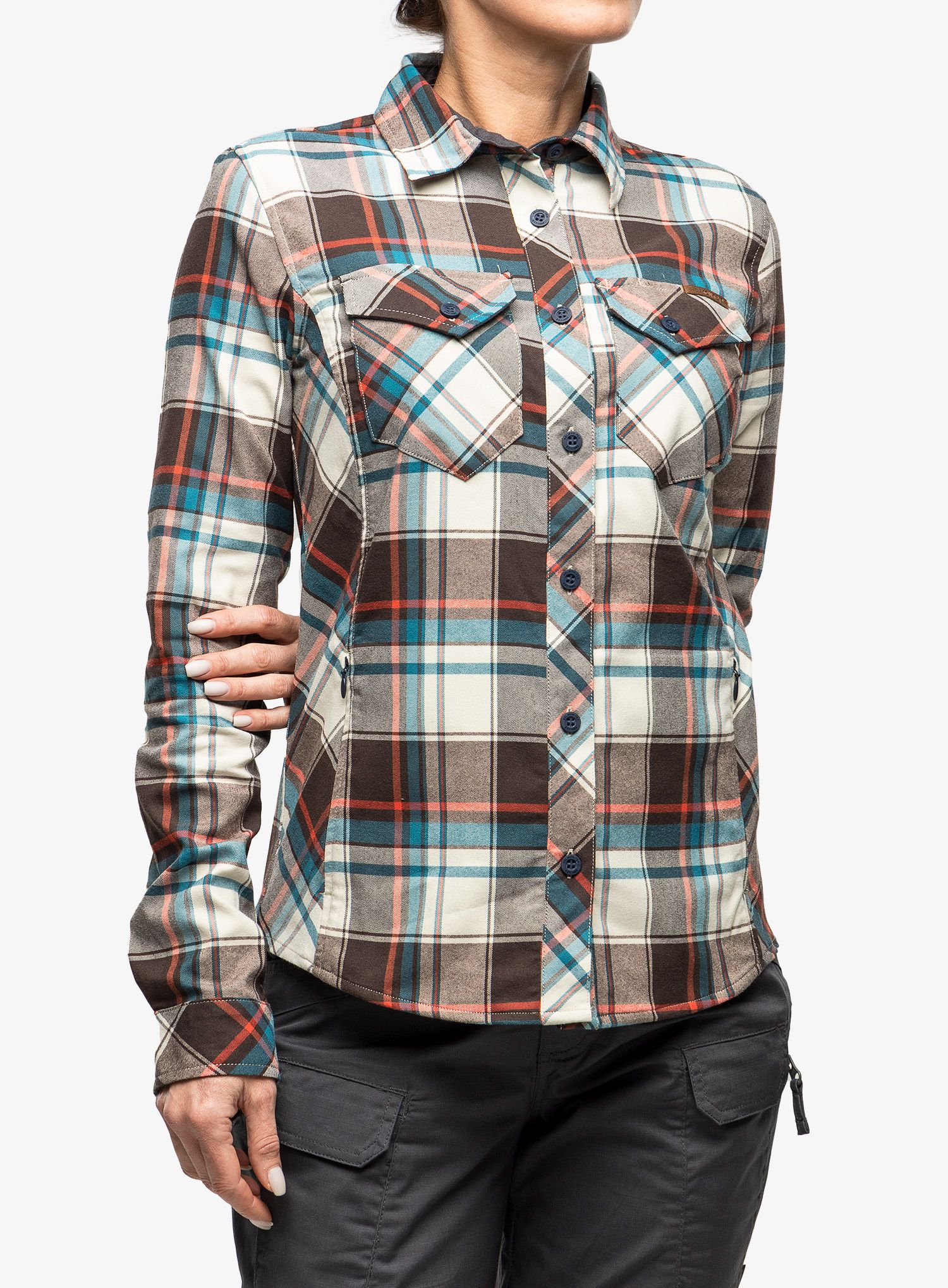 Дамска туристическа риза Helikon-Tex Marigold Woman's Shirt - foggy
