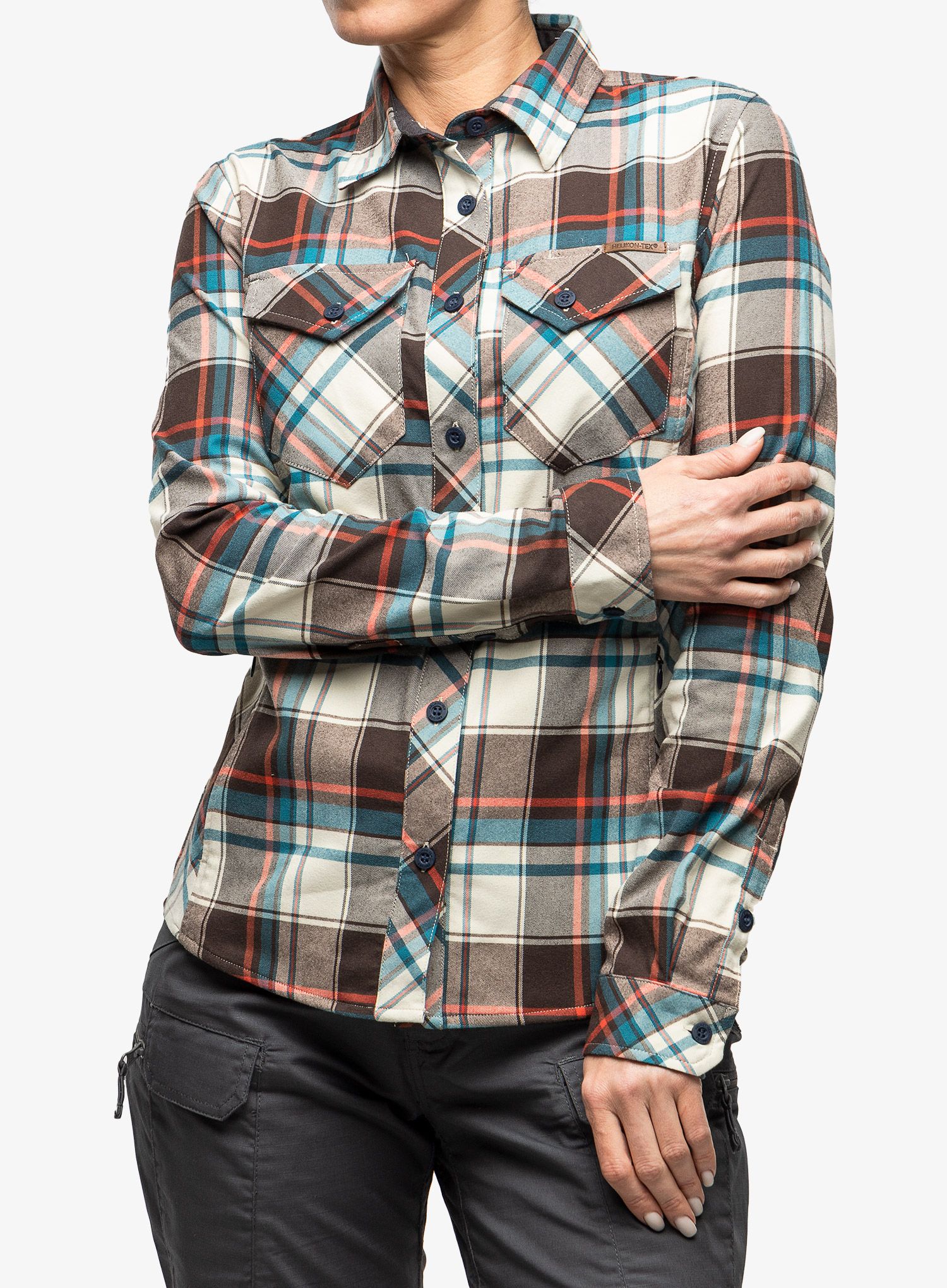 Дамска туристическа риза Helikon-Tex Marigold Woman's Shirt - foggy